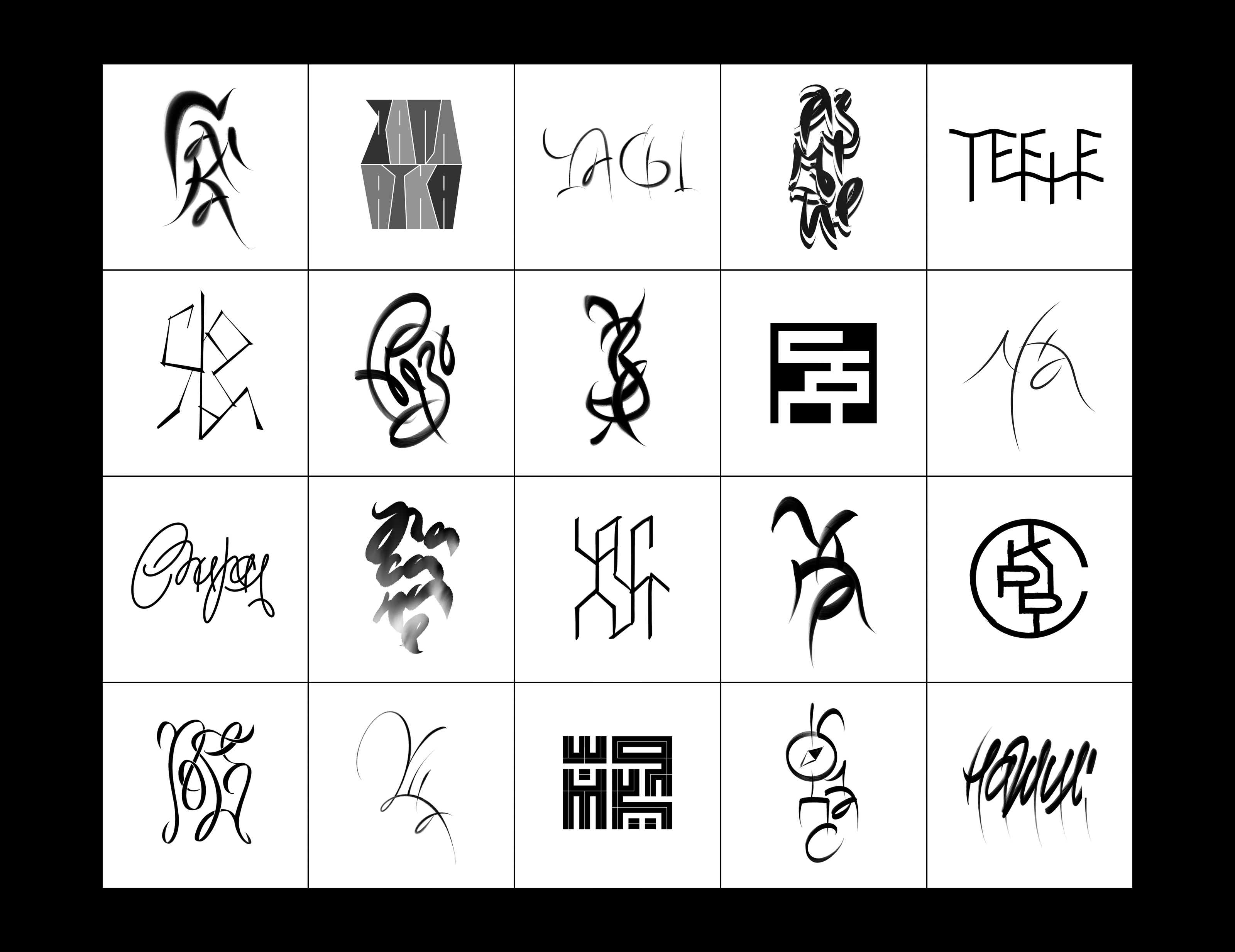 ИНКТОБЕР_21 / леттеринг — Изображение №2 — Брендинг, Графика на Dprofile