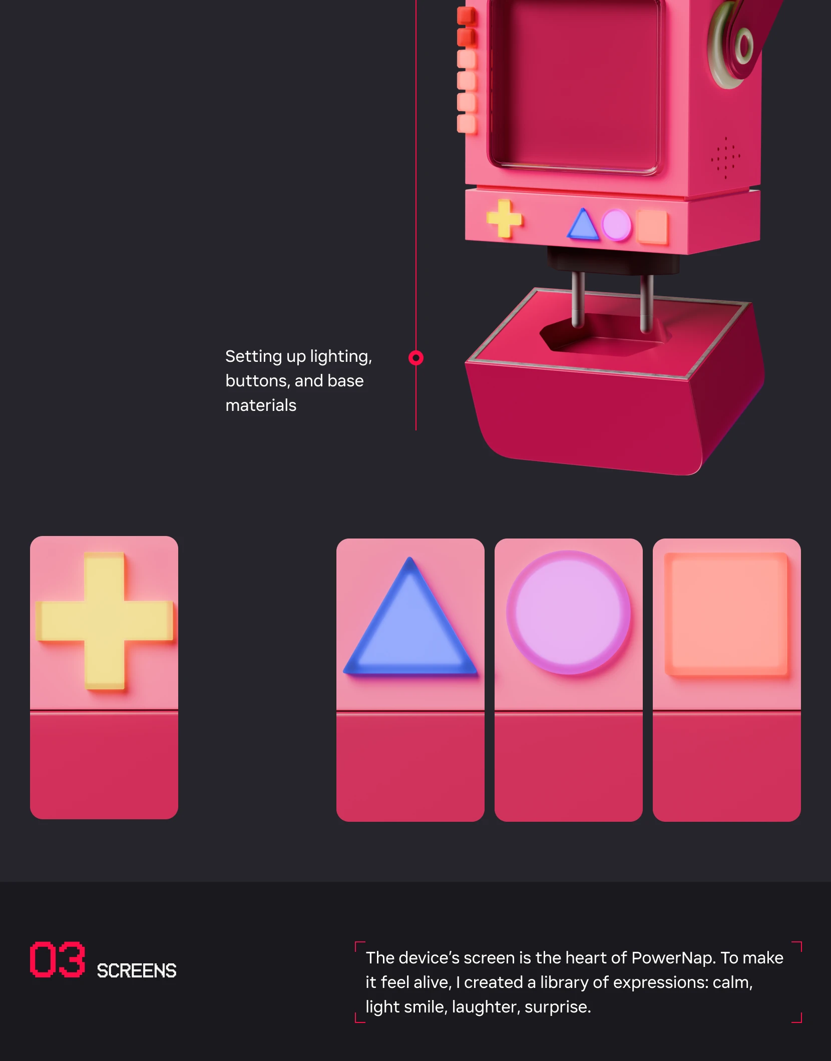 Powernap | 3D modeling — Изображение №4 — Интерфейсы, 3D на Dprofile