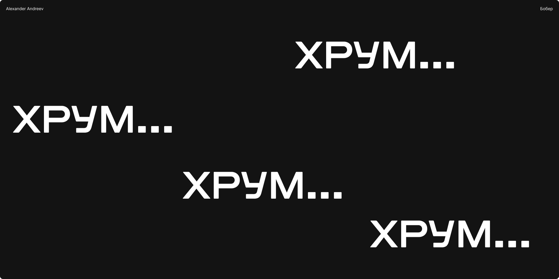 Айдентика реберной Бобер — Изображение №1 — Интерфейсы, Брендинг на Dprofile