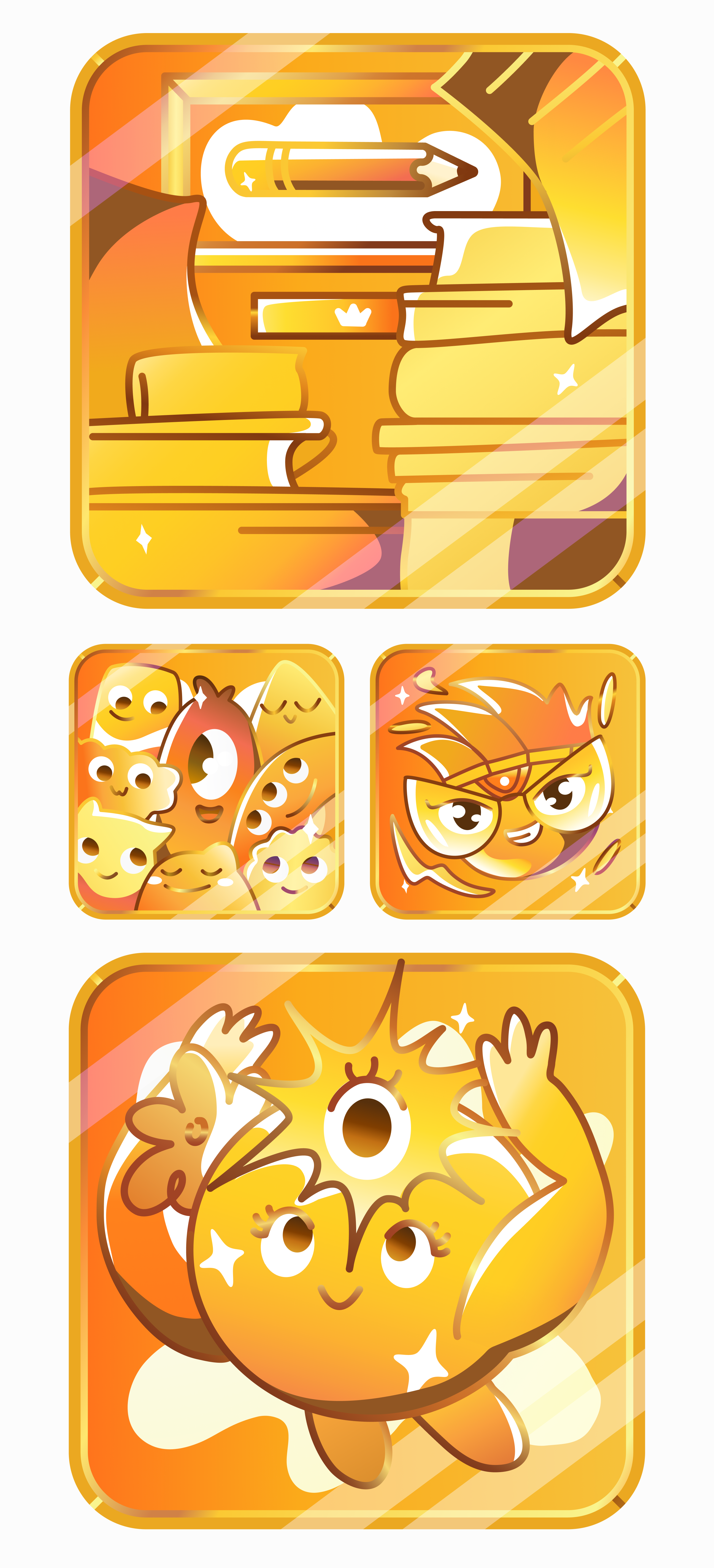 Ачивки для образовательной платформы — Изображение №3 — Интерфейсы, Иллюстрация на Dprofile