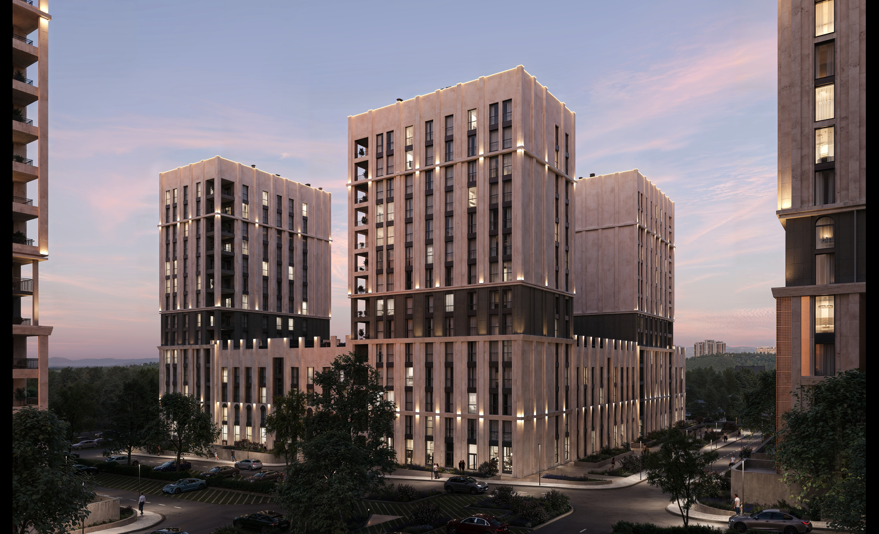 ЖК "Моне" | 3D визуализация — Изображение №6 — 3D, Архитектура на Dprofile