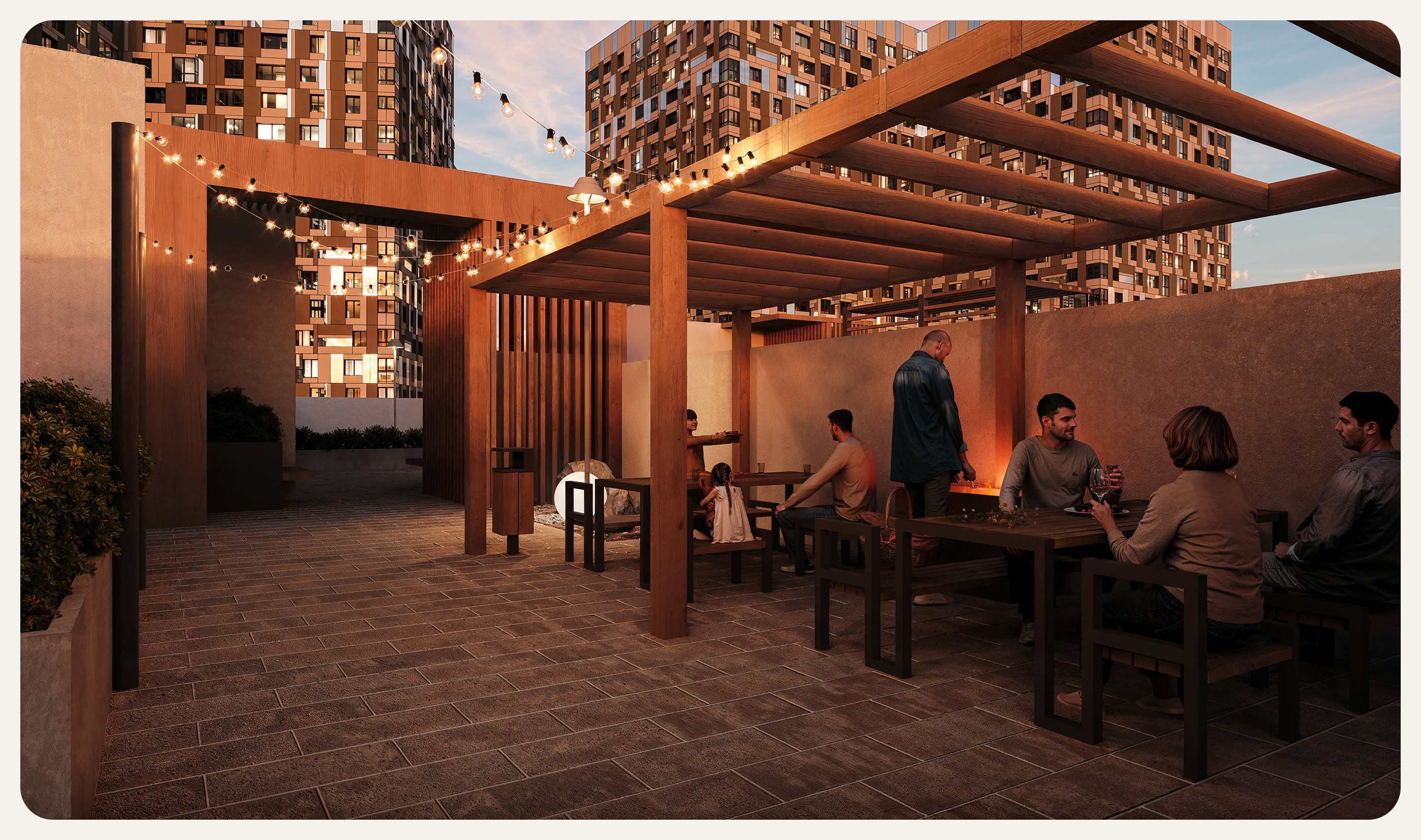 Дом "Аллегория" | 3D визуализация — Изображение №7 — 3D на Dprofile