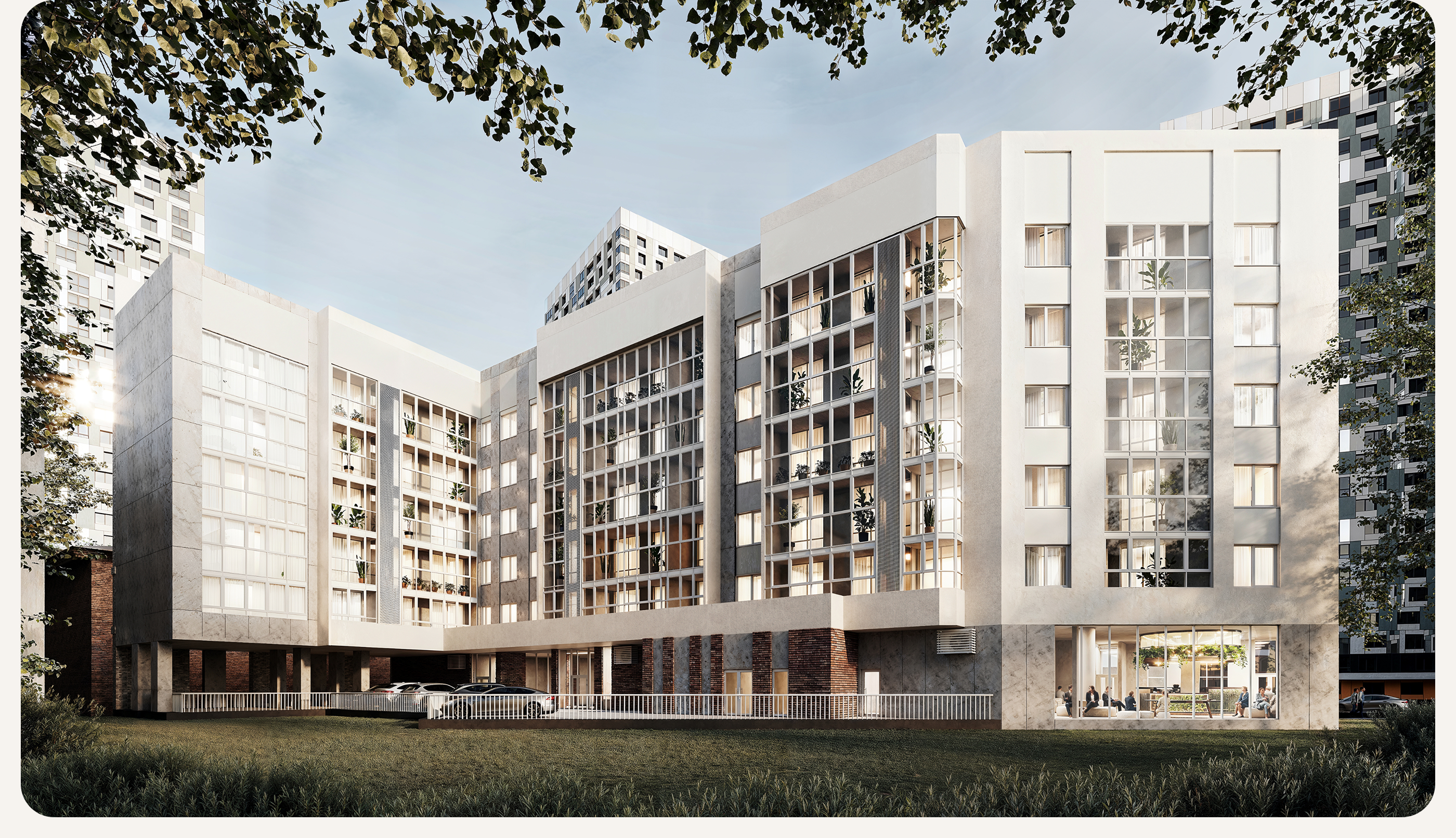 Дом "Аллегория" | 3D визуализация — Изображение №9 — 3D на Dprofile