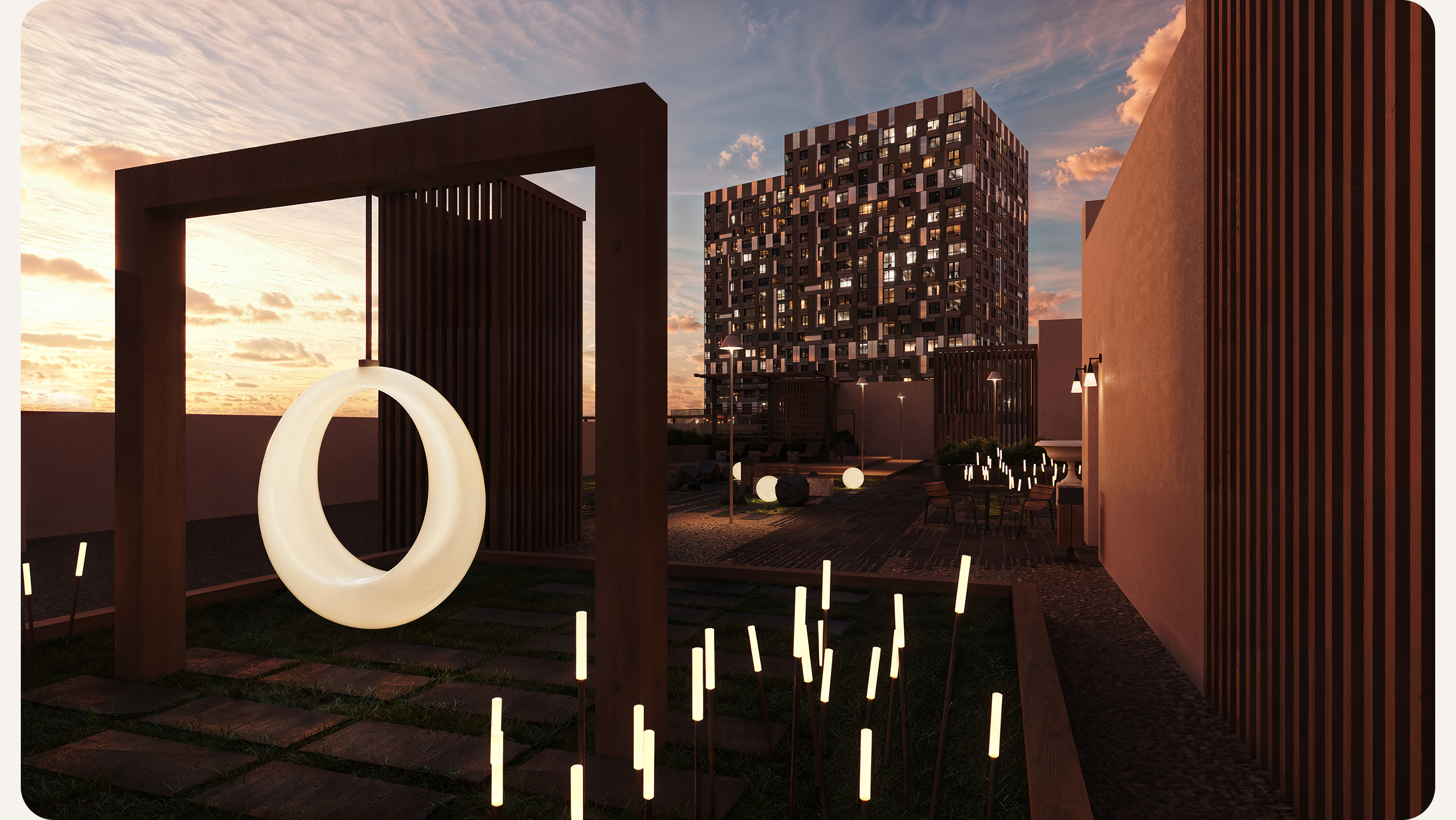 Дом "Аллегория" | 3D визуализация — Изображение №6 — 3D на Dprofile