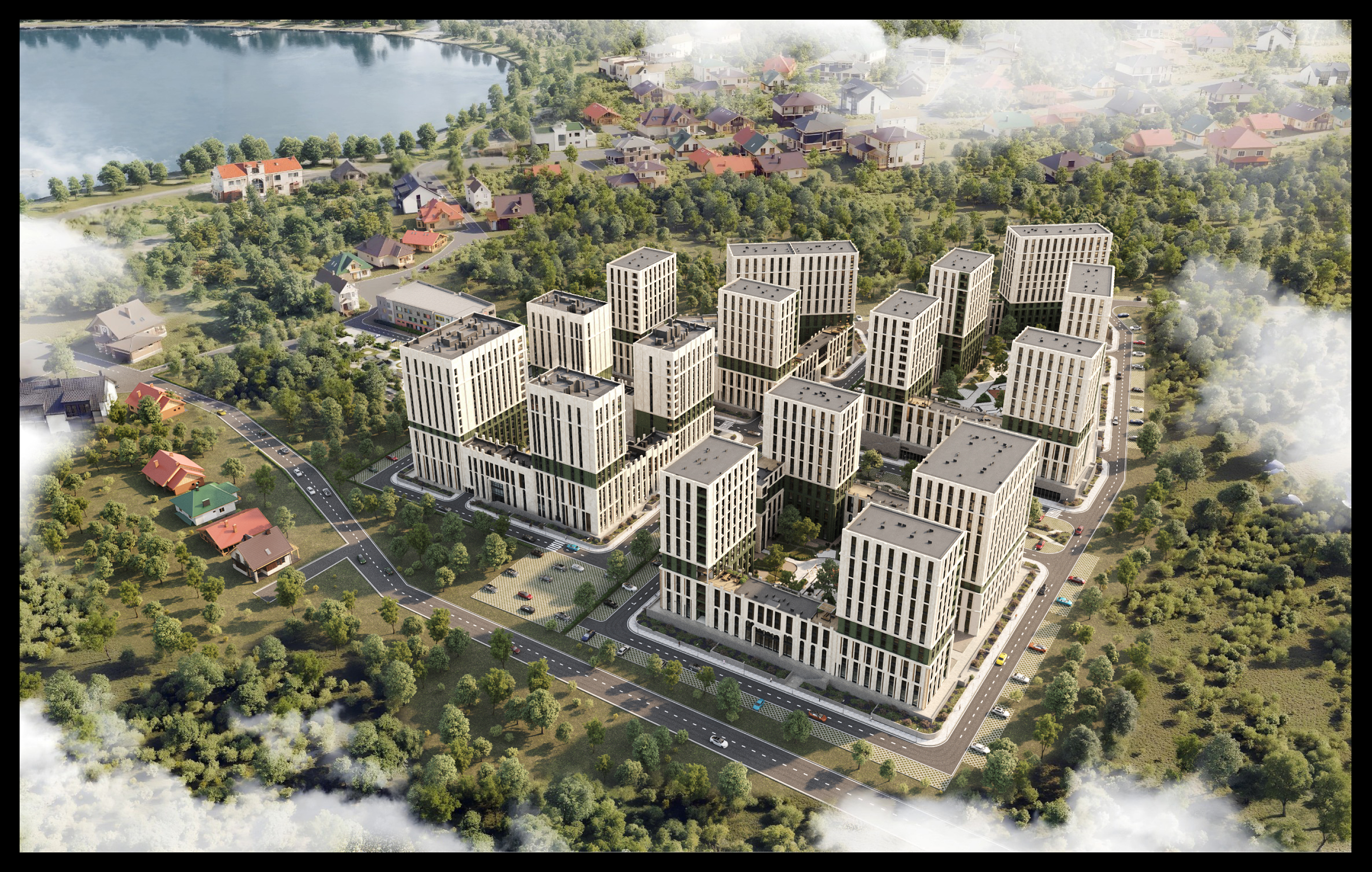 ЖК "Моне" | 3D визуализация — Изображение №7 — 3D, Архитектура на Dprofile