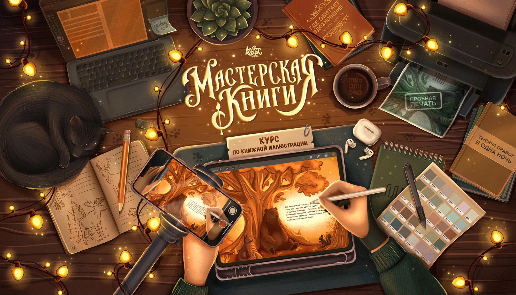 Книжная иллюстрация | Book Illustration Project — Изображение №1 — Иллюстрация, Графика на Dprofile
