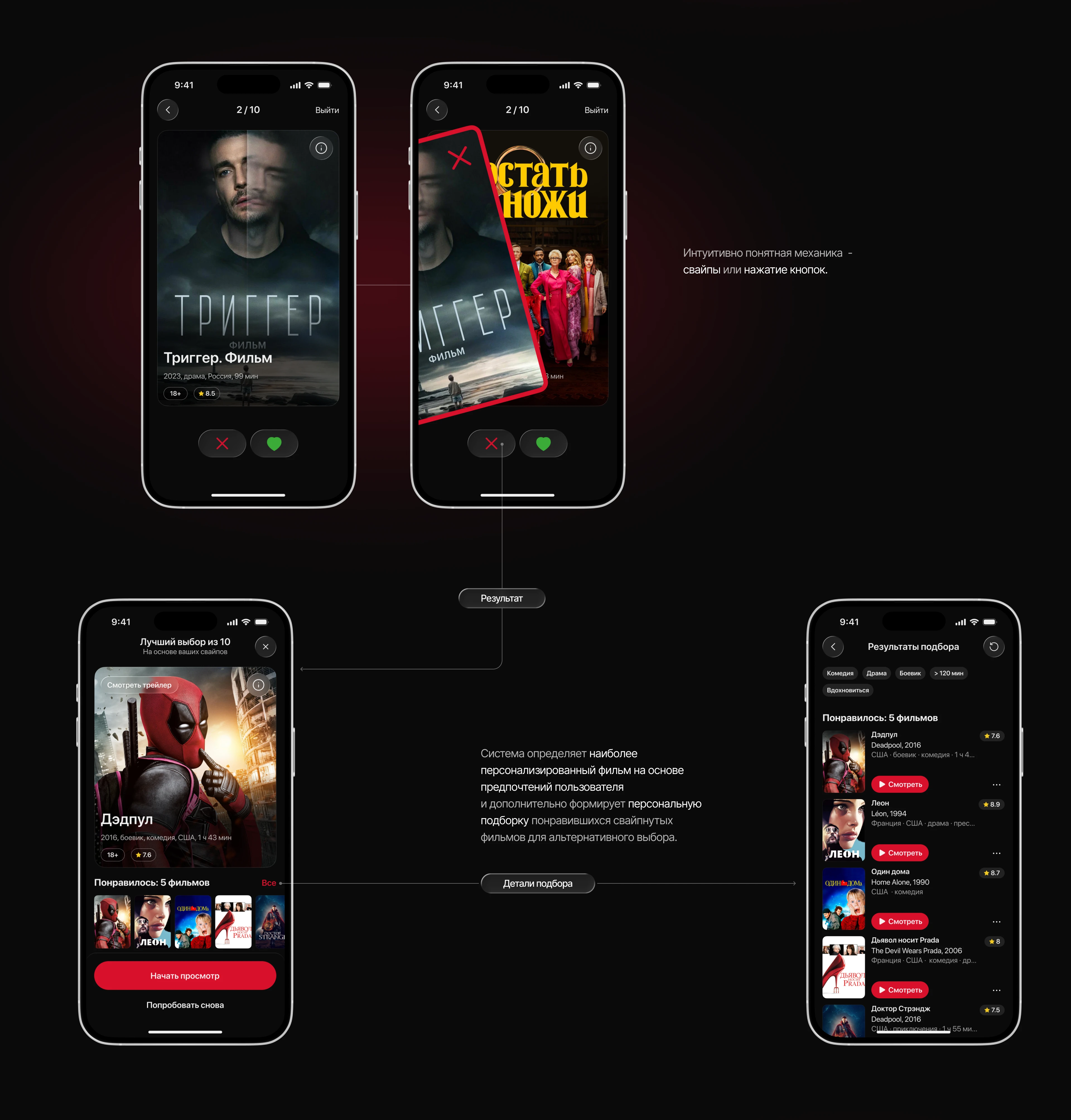 ASTR | Mobile Streaming App Concept | Product Design — Изображение №23 — Интерфейсы на Dprofile
