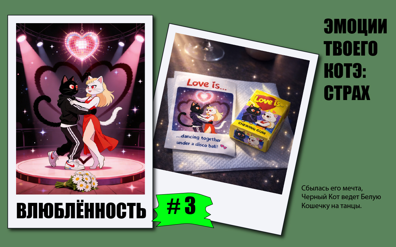 Черный Кот "От неудачи к успеху за один месяц" — Изображение №3 — Иллюстрация, Графика на Dprofile