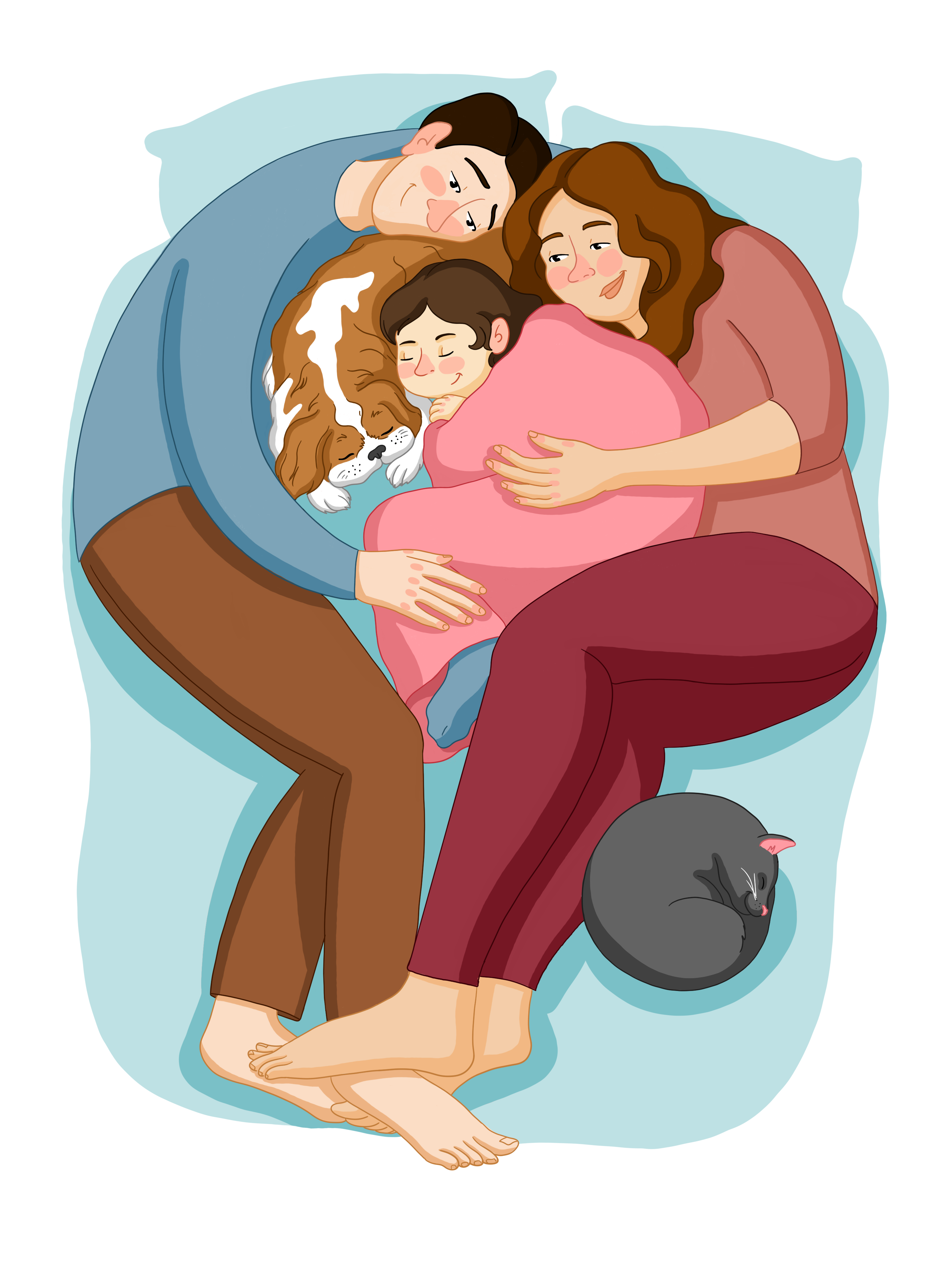 В кругу семьи — Изображение №1 — Иллюстрация на Dprofile