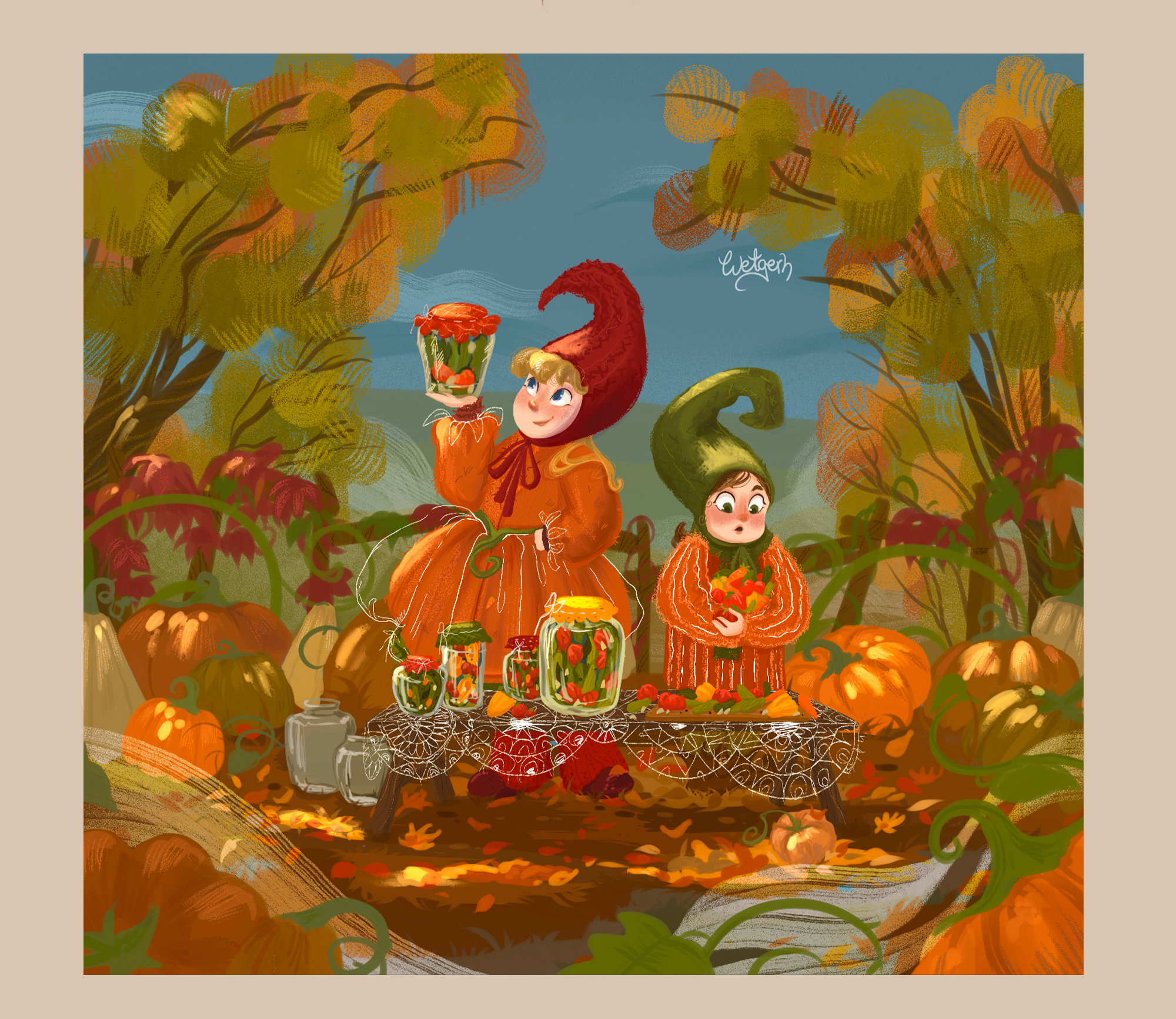 Inktober. Уютный скетчи. Книжная иллюстрация — Изображение №6 — Иллюстрация на Dprofile