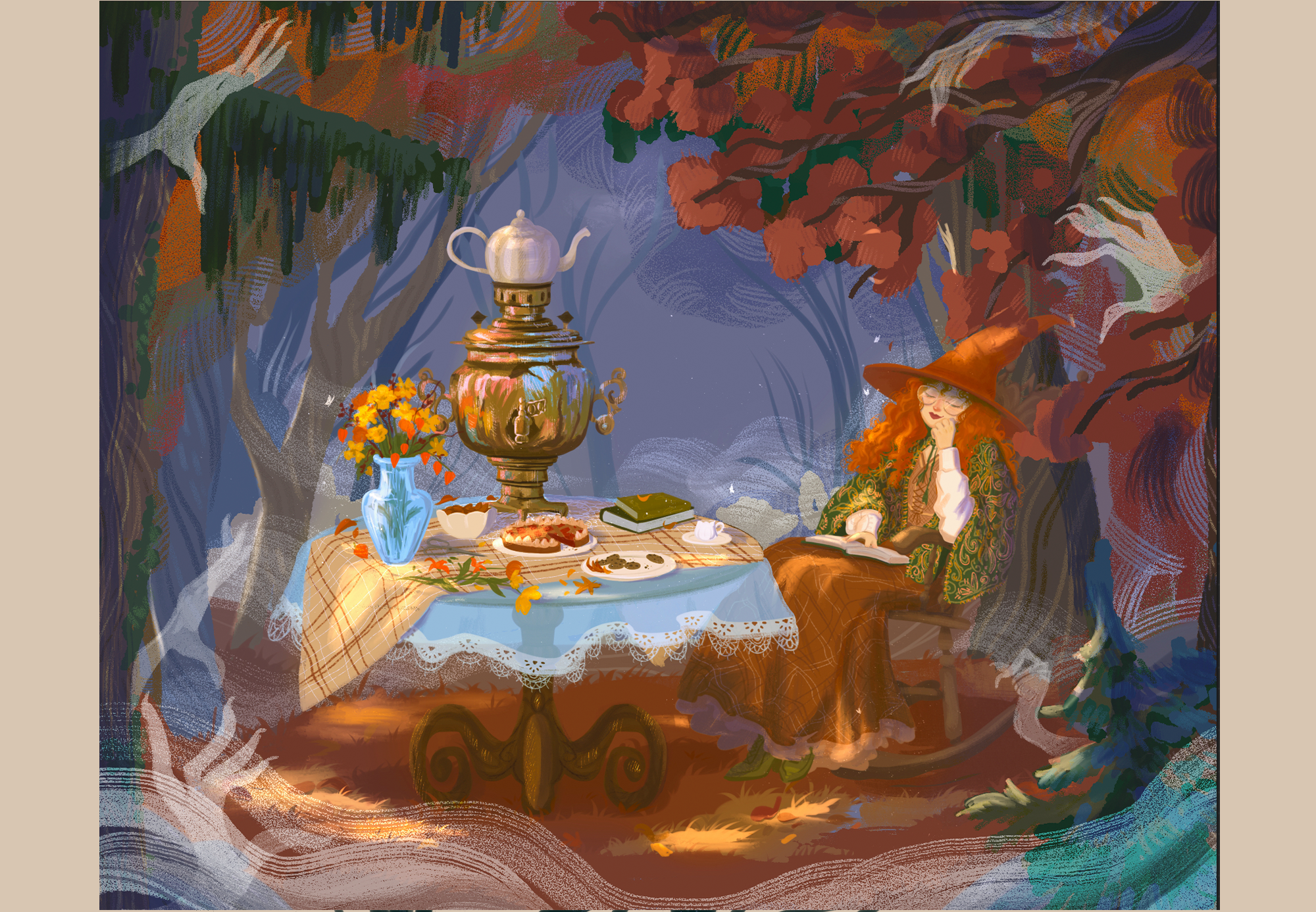 Inktober. Уютный скетчи. Книжная иллюстрация — Изображение №13 — Иллюстрация на Dprofile