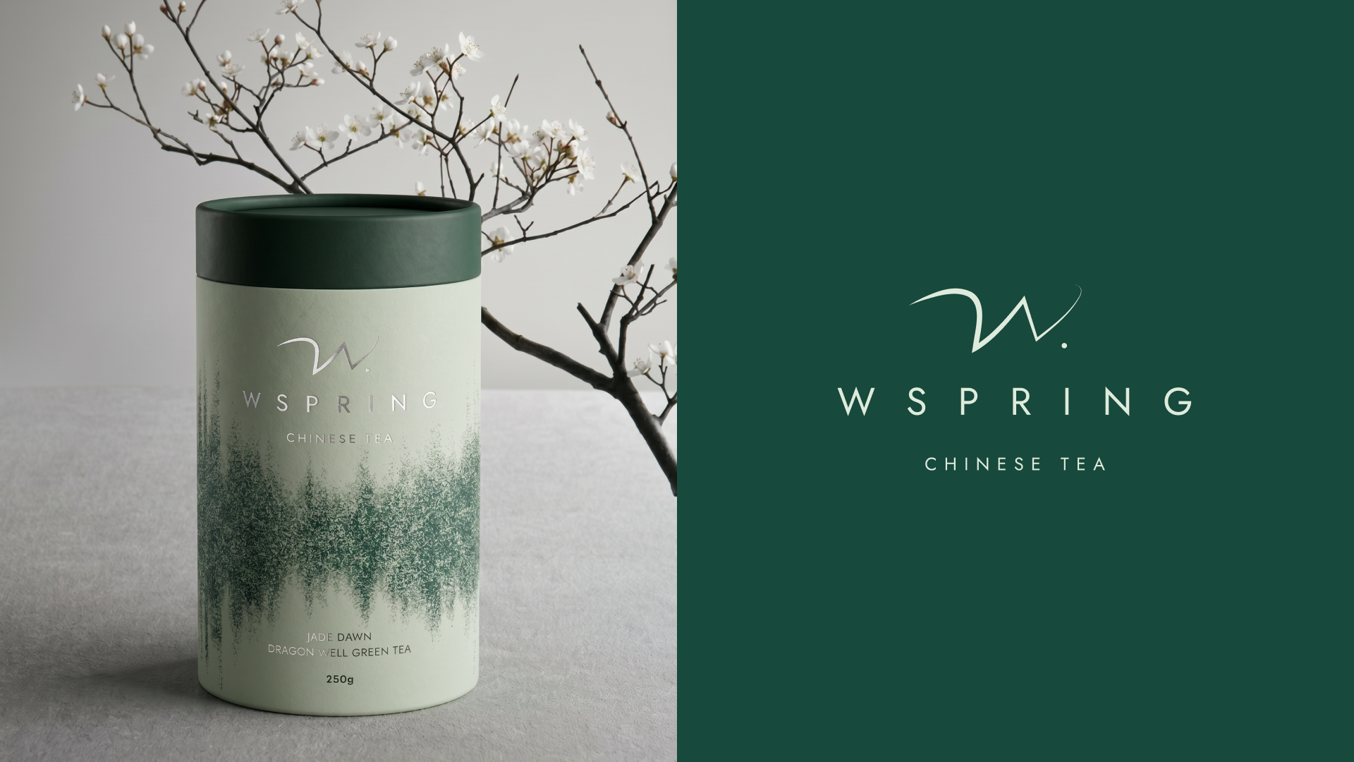WSPRING — айдентика премиального китайского чая — Изображение №3 — Брендинг на Dprofile