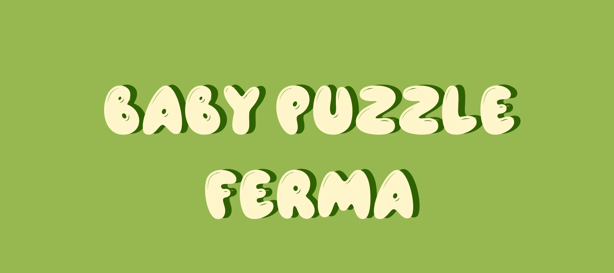 Baby Puzzle Ferma/Детские Пазлы Ферма — Изображение №2 — Иллюстрация, Графика на Dprofile