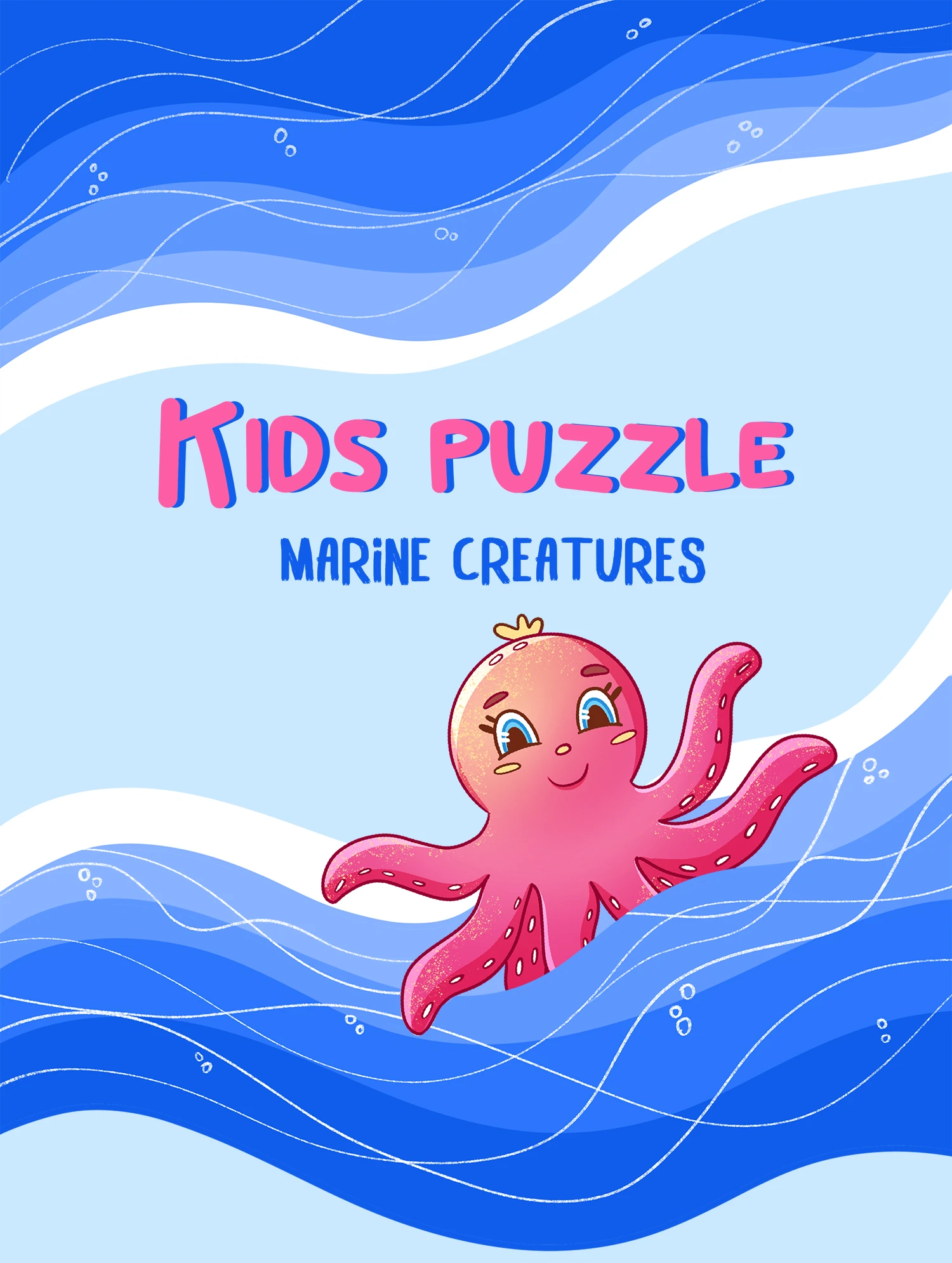 Детские Пазлы Морские Жители — Изображение №1 — Иллюстрация, Графика на Dprofile