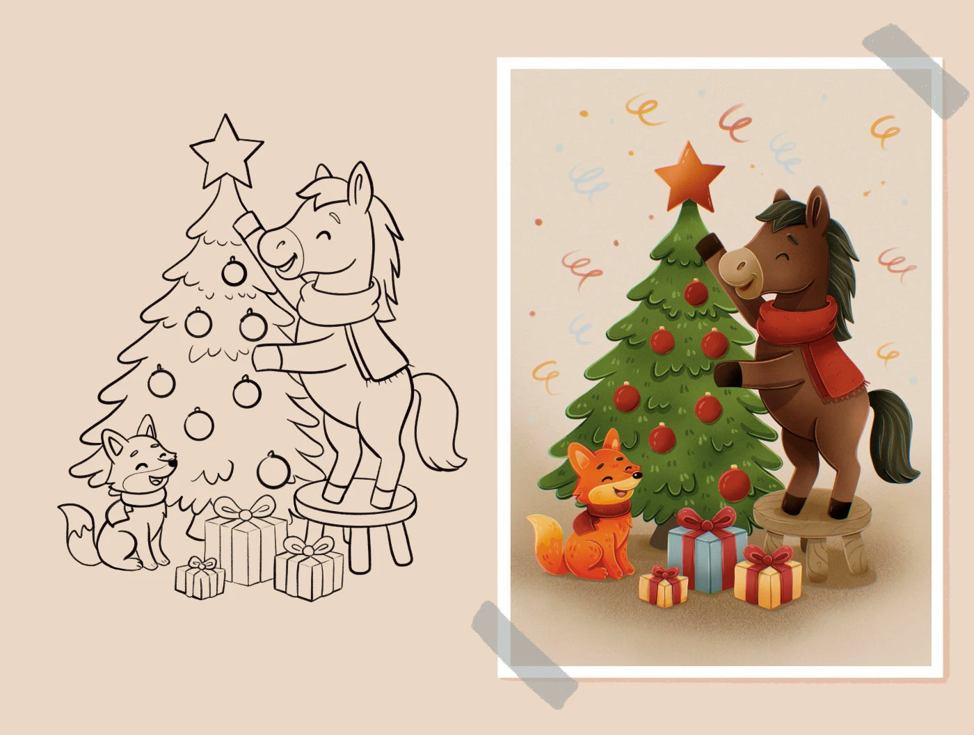 Новогодние открытки — Изображение №9 — Иллюстрация на Dprofile