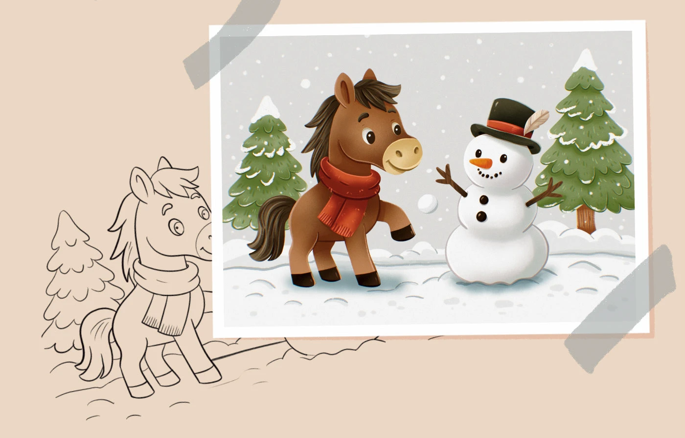 Новогодние открытки — Изображение №3 — Иллюстрация на Dprofile