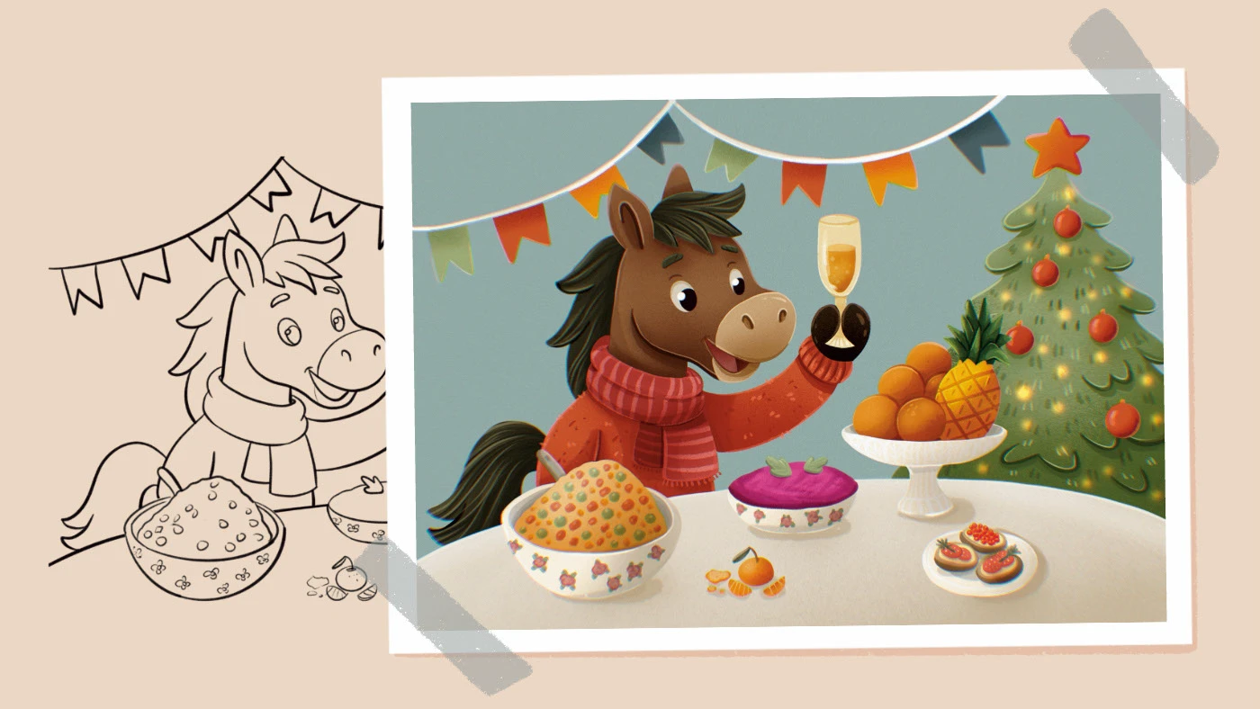 Новогодние открытки — Изображение №5 — Иллюстрация на Dprofile