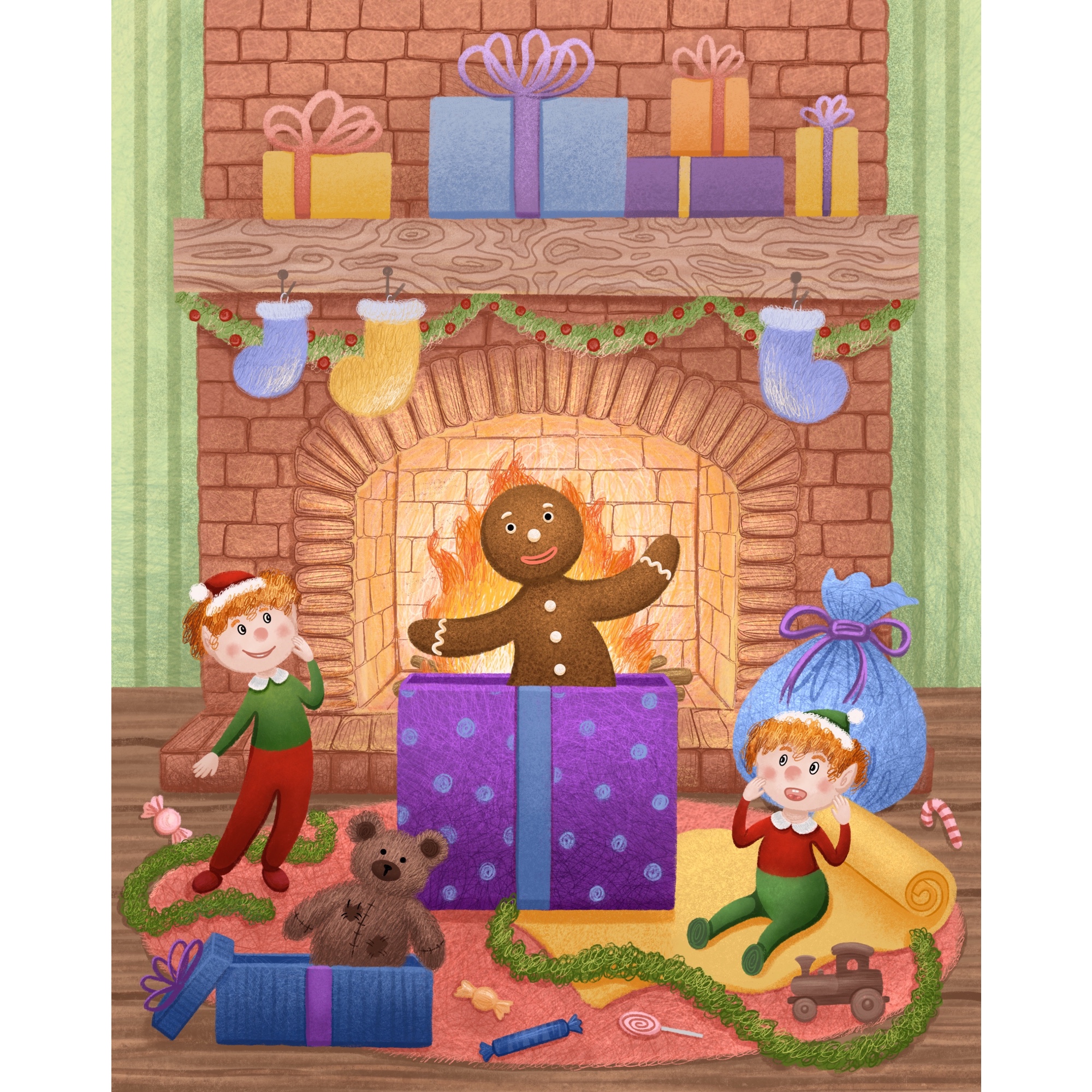 Новогодние иллюстрации — Изображение №3 — Иллюстрация на Dprofile