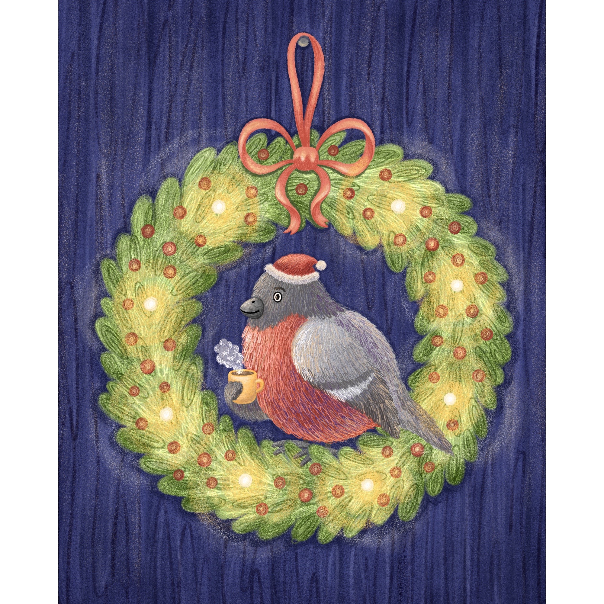 Новогодние иллюстрации — Изображение №1 — Иллюстрация на Dprofile