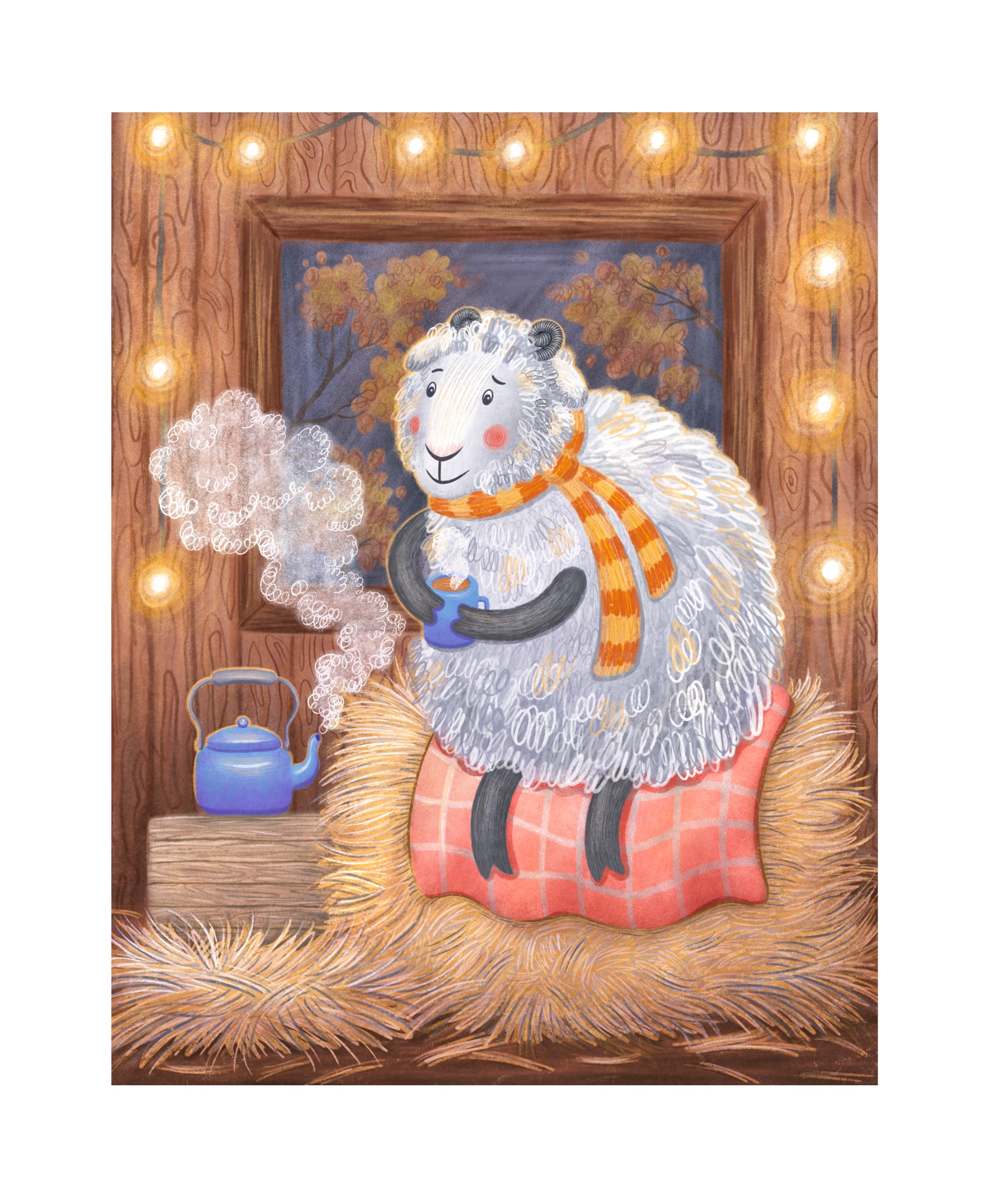 Осенние иллюстрации — Изображение №2 — Иллюстрация на Dprofile