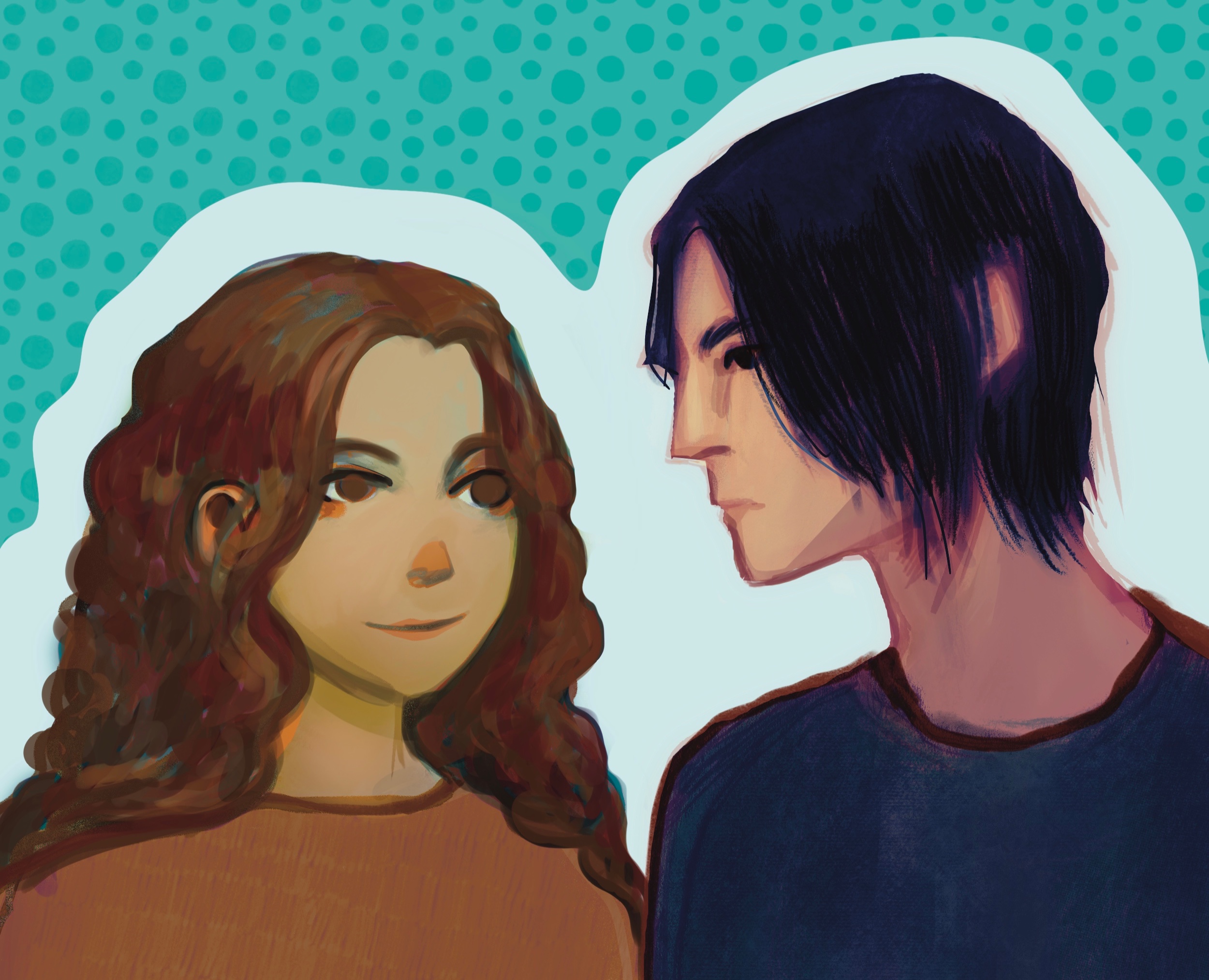 Долгожданная встреча — Иллюстрация, Графика на Dprofile