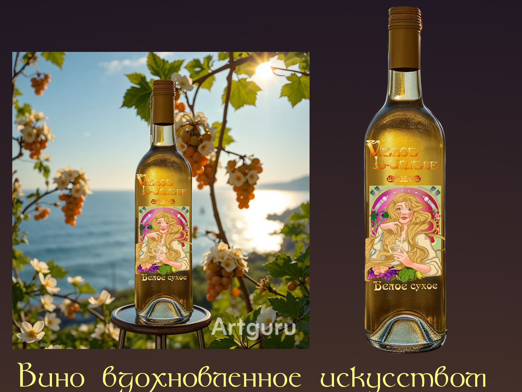 Разработка этикетки для винной продукции — Изображение №5 — Брендинг, Иллюстрация на Dprofile