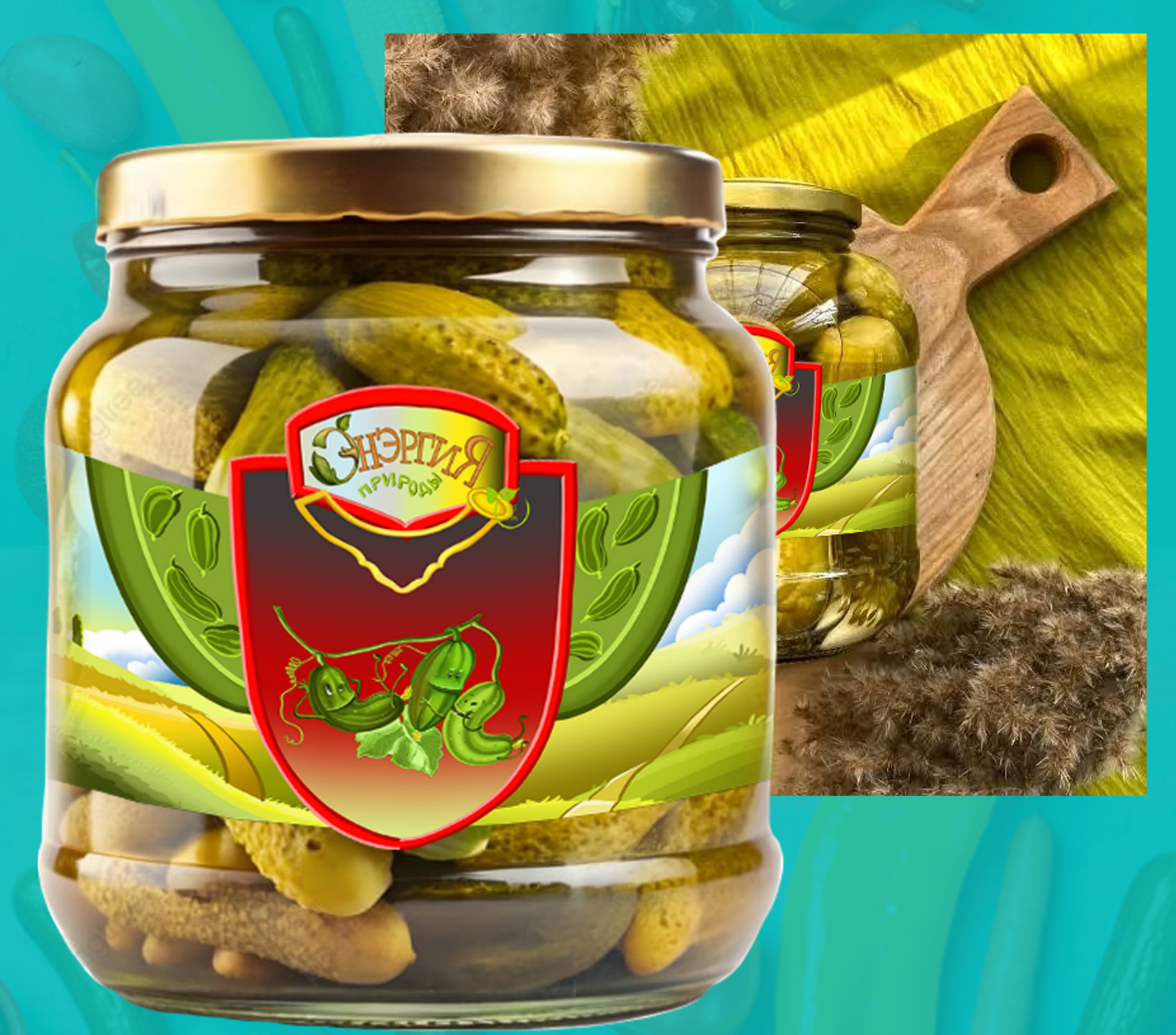 Разработка эикетки, латтеринга и персонажей для продукции консервированных овощей — Изображение №10 — Интерфейсы, Брендинг на Dprofile