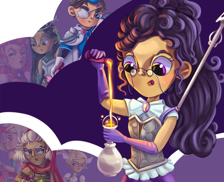 Турнир знаков зодиака /Концепт персонажей на Dprofile