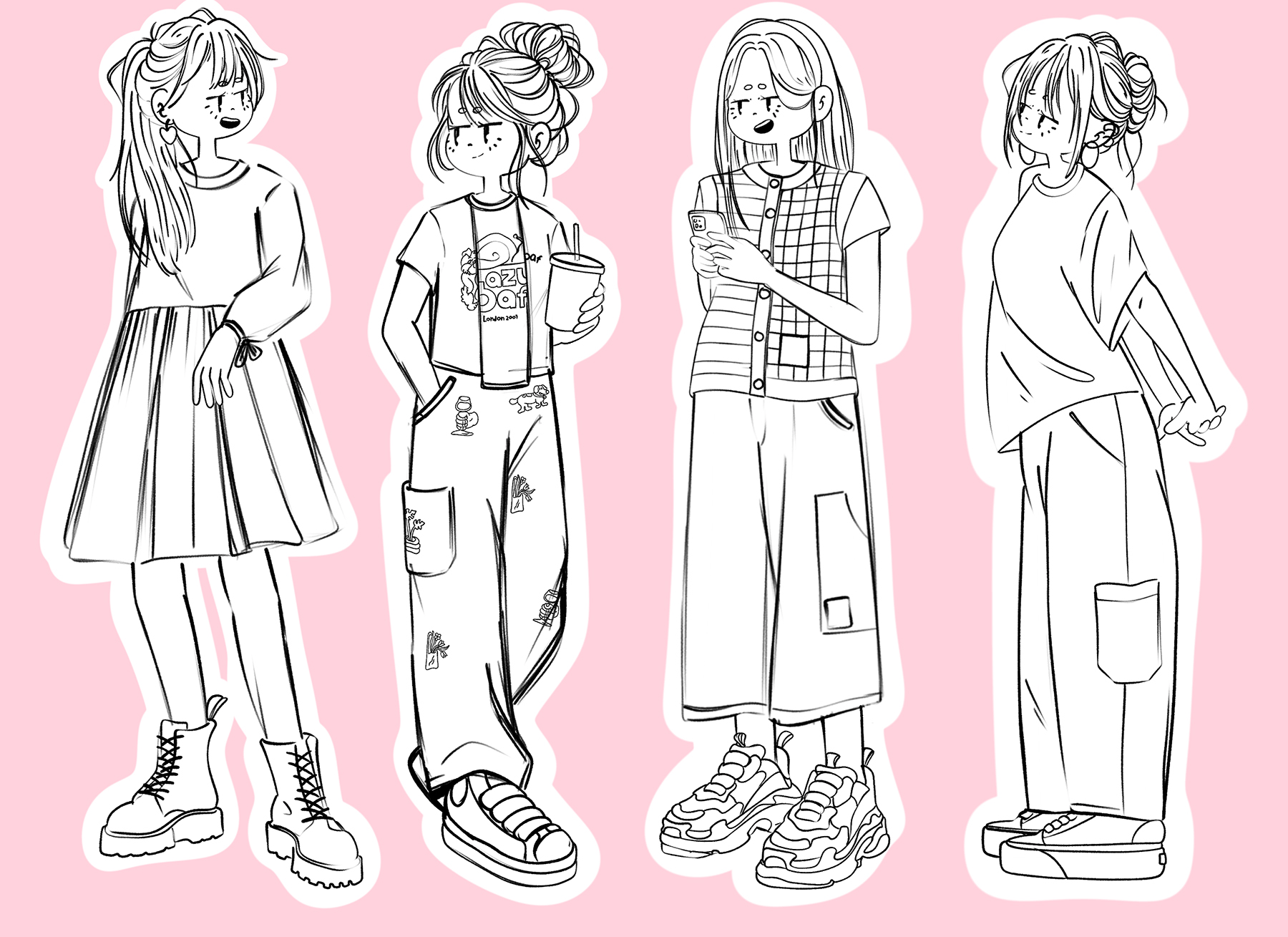 Портфолио. Дизайнн персонажей/fashion иллюстрации — Изображение №5 — Брендинг, Иллюстрация на Dprofile