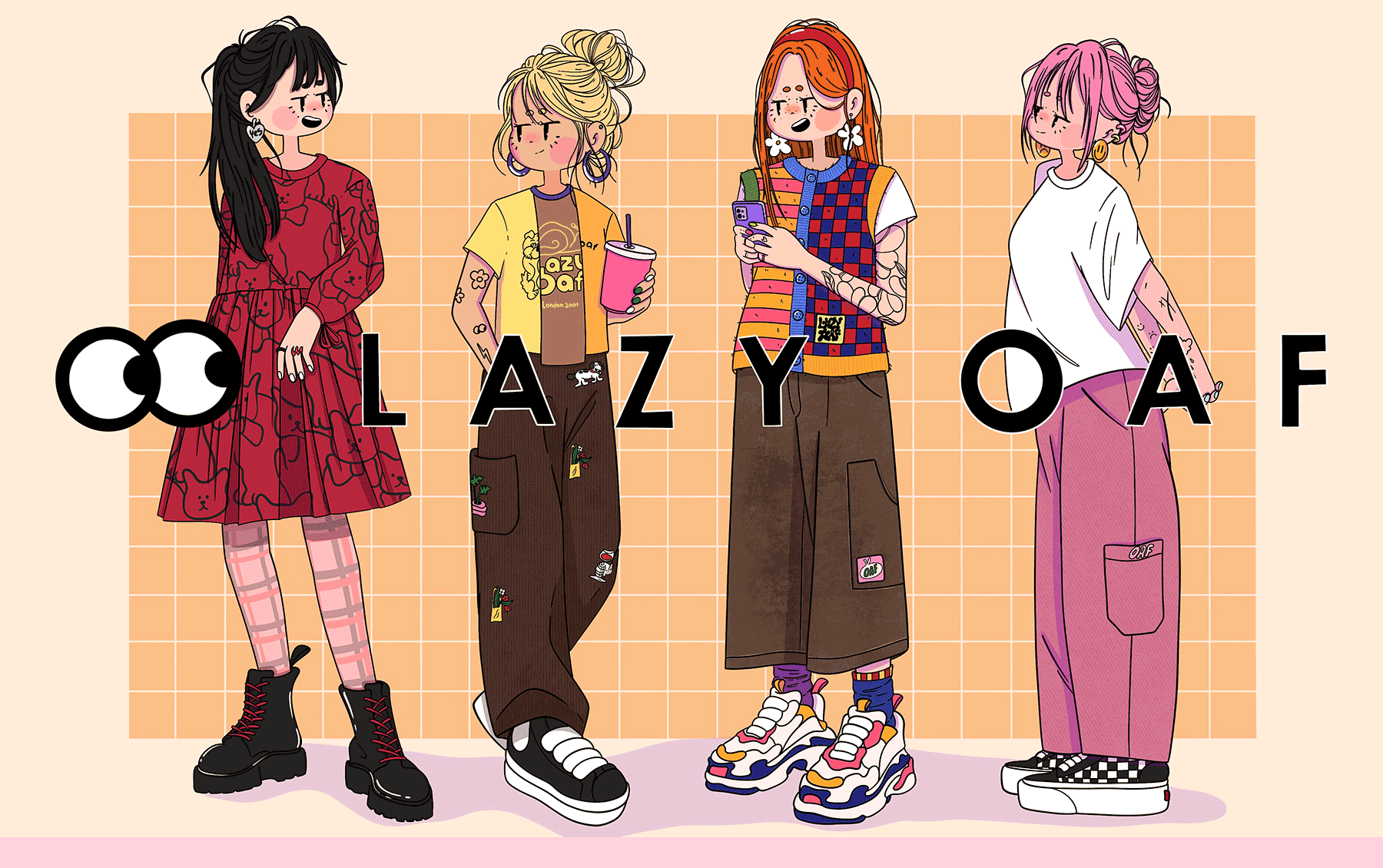 Портфолио. Дизайнн персонажей/fashion иллюстрации — Изображение №1 — Брендинг, Иллюстрация на Dprofile