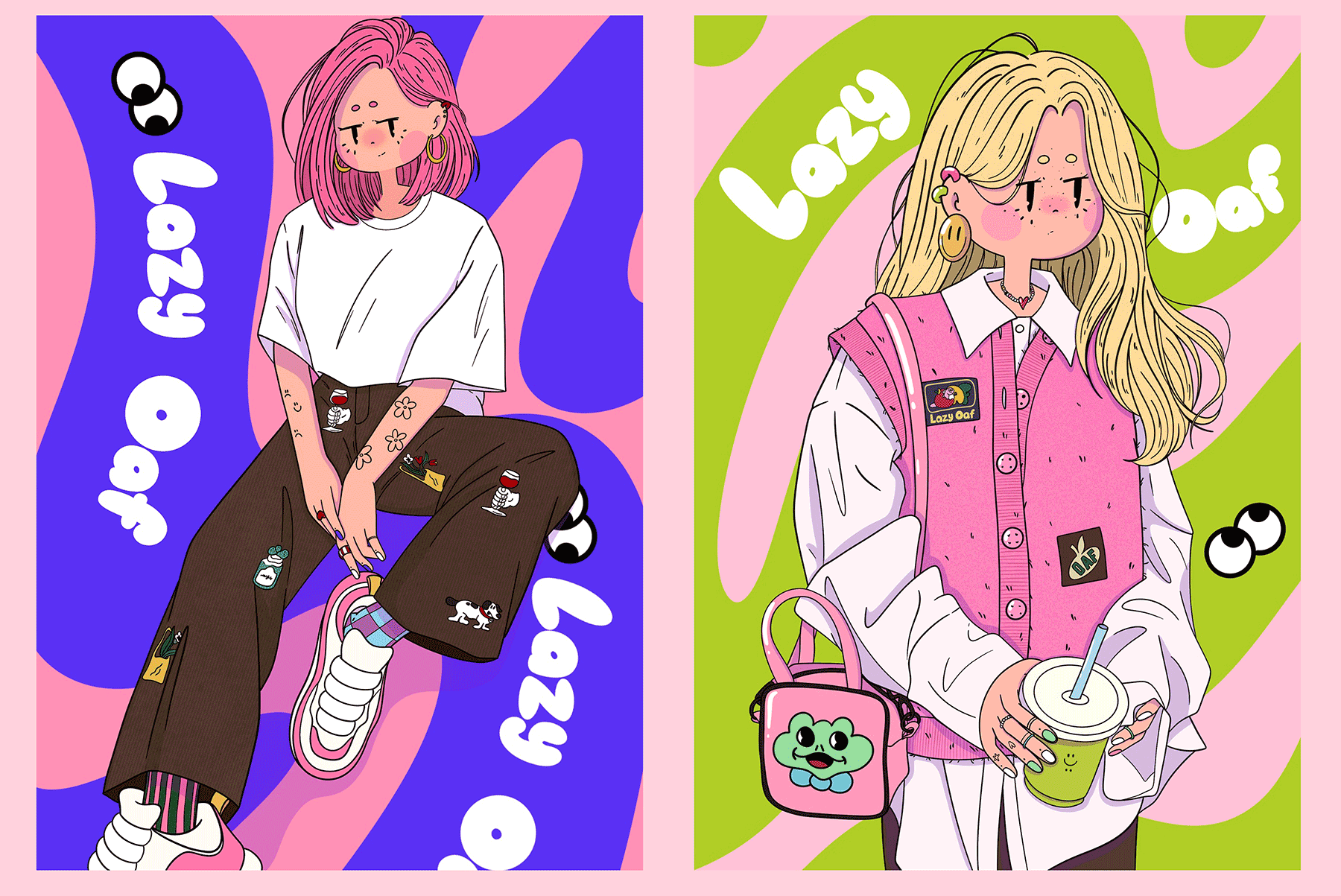 Портфолио. Дизайнн персонажей/fashion иллюстрации — Изображение №8 — Брендинг, Иллюстрация на Dprofile