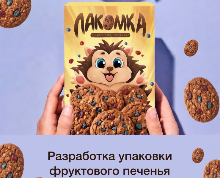 Упаковка печенья — Брендинг, Иллюстрация на Dprofile