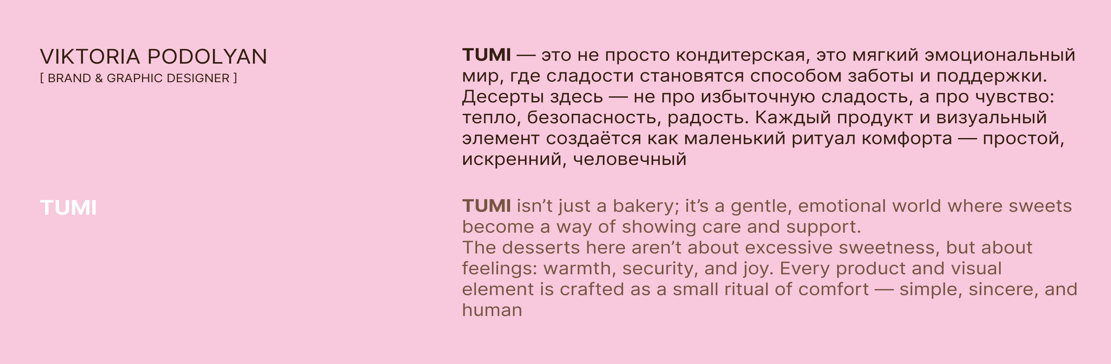 Фирменный стиль для кондитерской — Изображение №2 — Брендинг на Dprofile