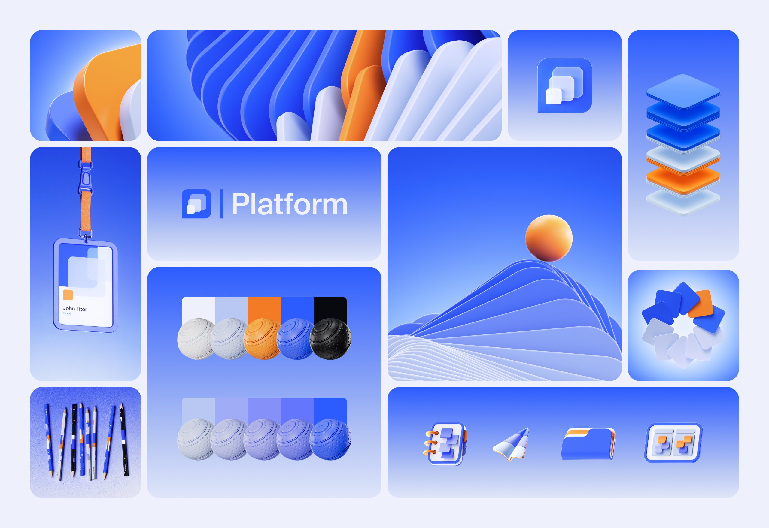 B3 Platform / 3D Identity — Изображение №3 — Брендинг, Иллюстрация на Dprofile