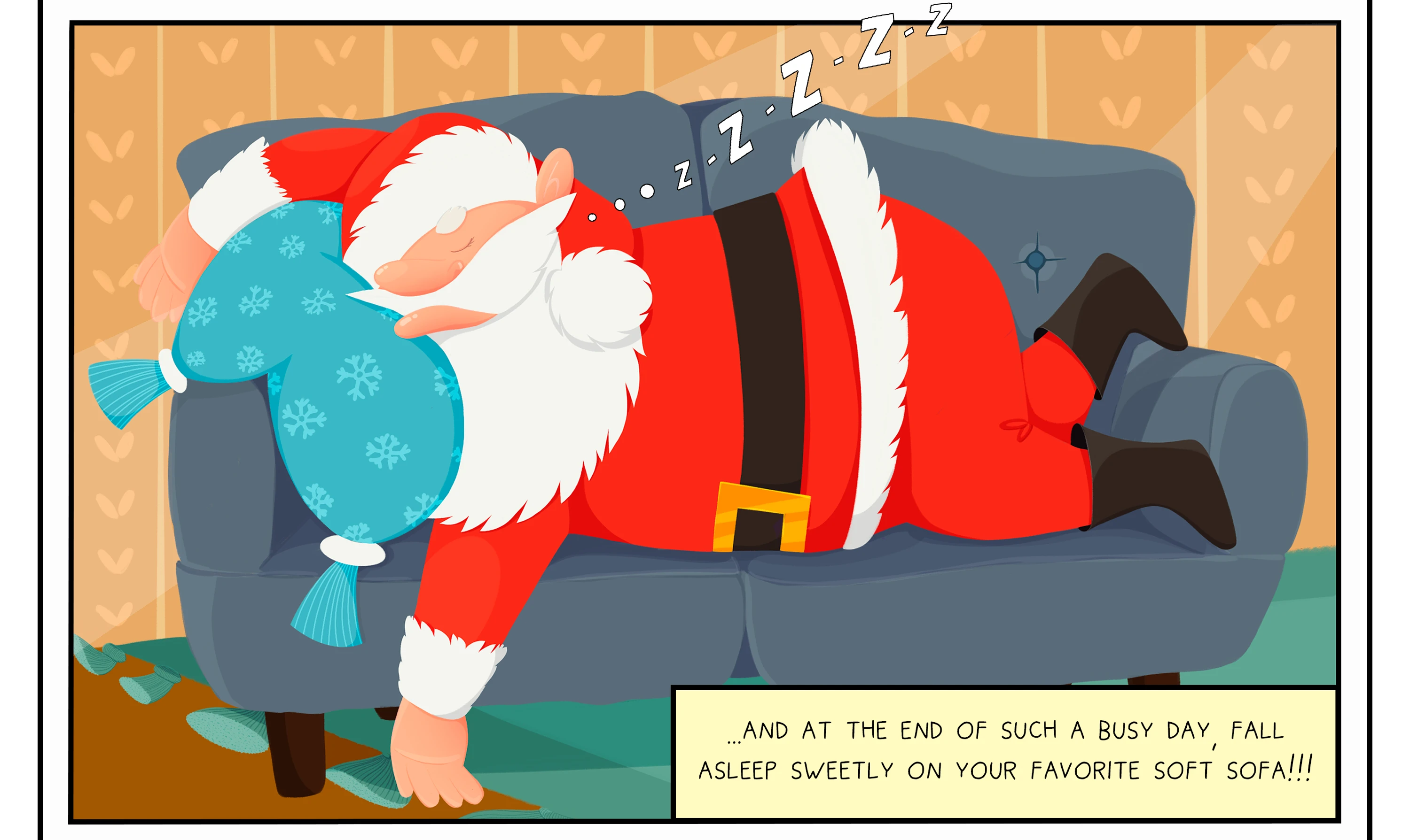 Комикс-проект про Рождество,  Санту и его друзей — Изображение №8 — Иллюстрация на Dprofile