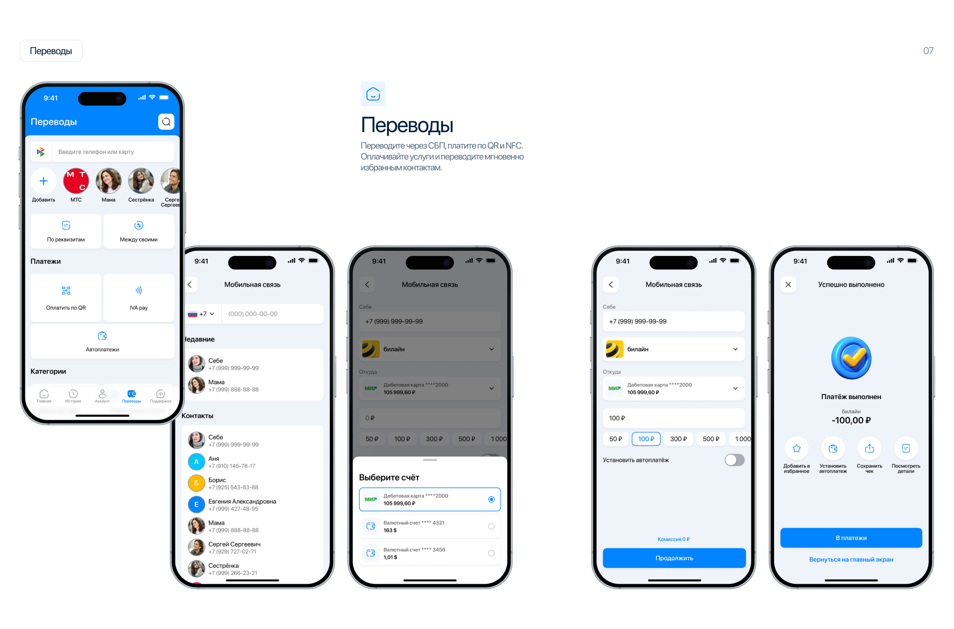 IVA | Приложение онлайн-банка — Изображение №8 — Интерфейсы на Dprofile