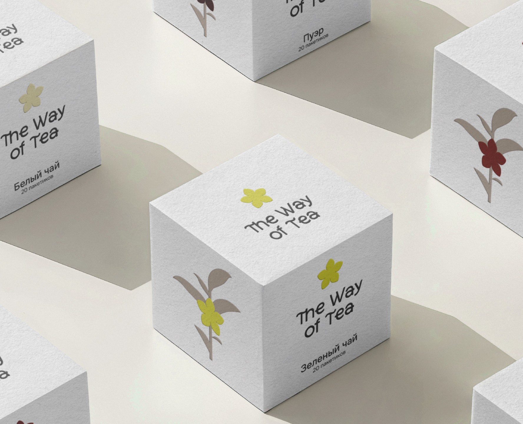 Упаковка чая / The Way of Tea — Брендинг, Графика на Dprofile