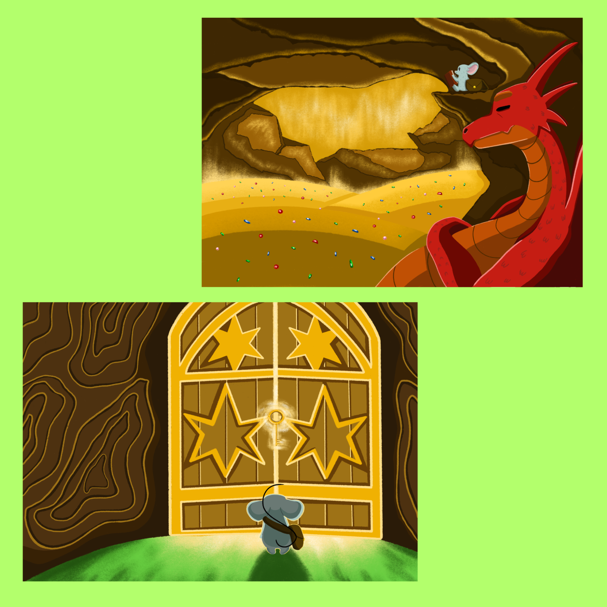 Кроха и волшебный экзамен — Изображение №5 — Иллюстрация, Графика на Dprofile