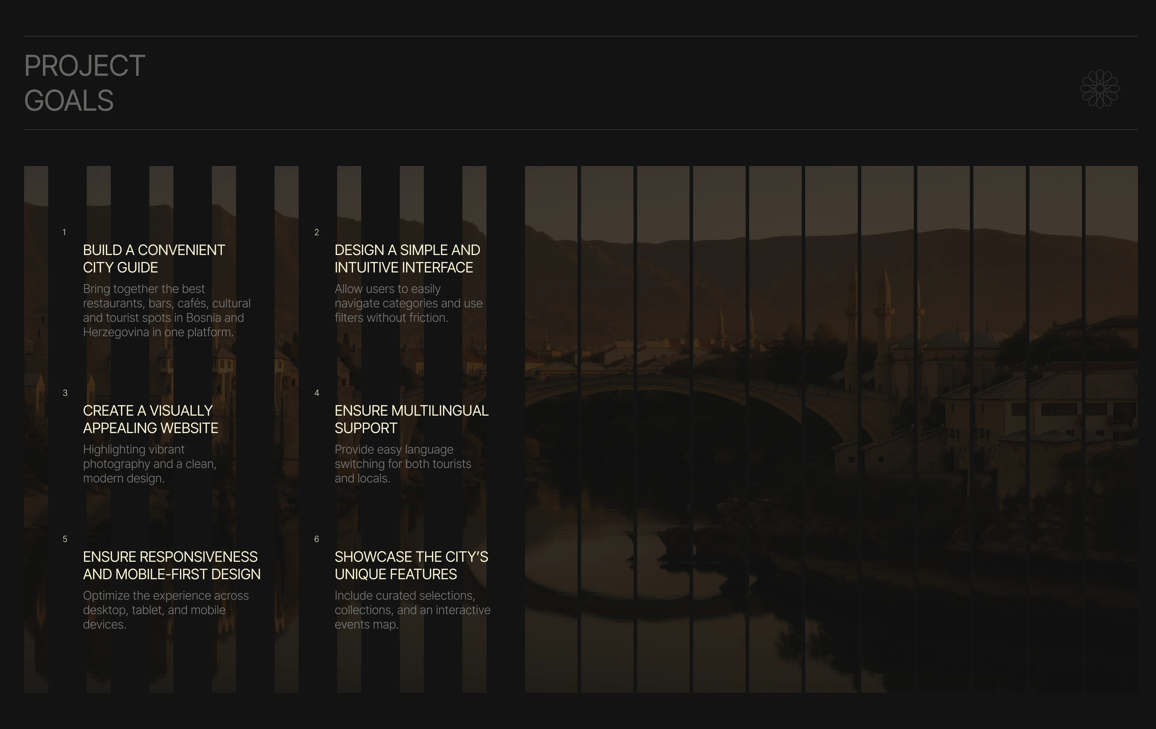 Website for a Tourist Guide to Bosnia & Herzegovina — Изображение №2 — Интерфейсы на Dprofile