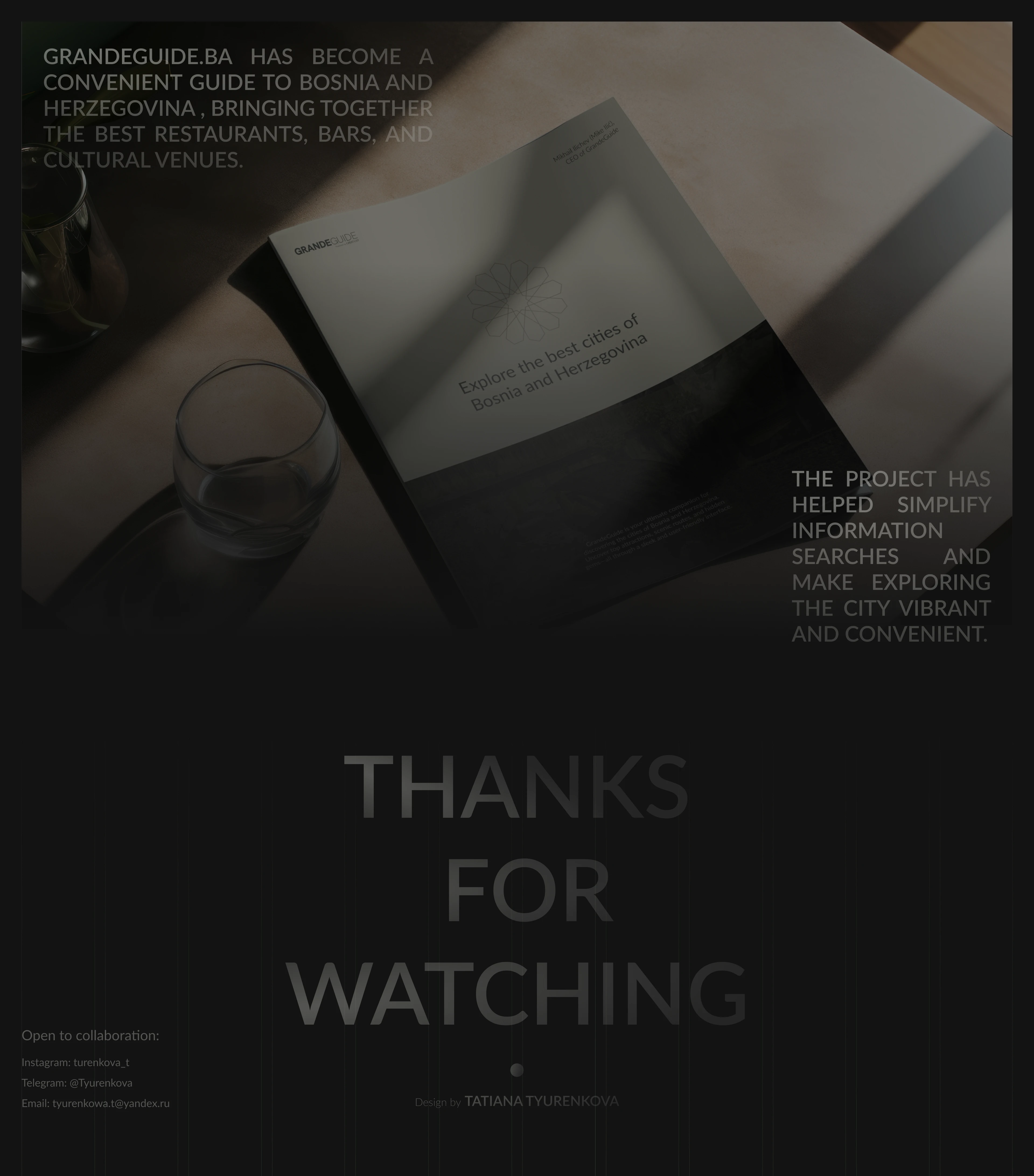 Website for a Tourist Guide to Bosnia & Herzegovina — Изображение №8 — Интерфейсы на Dprofile