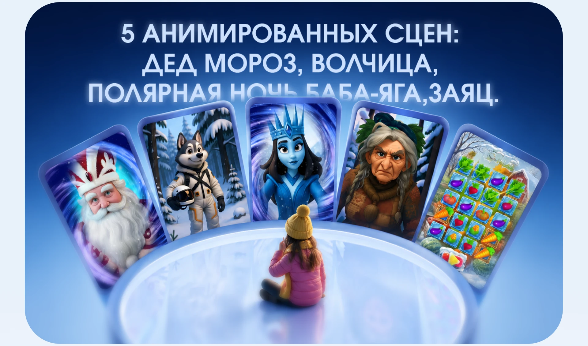 Мультимедийное оформление спектакля «Ведогонь-театра» — Изображение №4 — Анимация, Нейро на Dprofile
