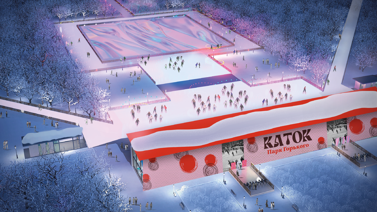 Айдентика для Катка в Парке Горького — Изображение №15 — Брендинг на Dprofile