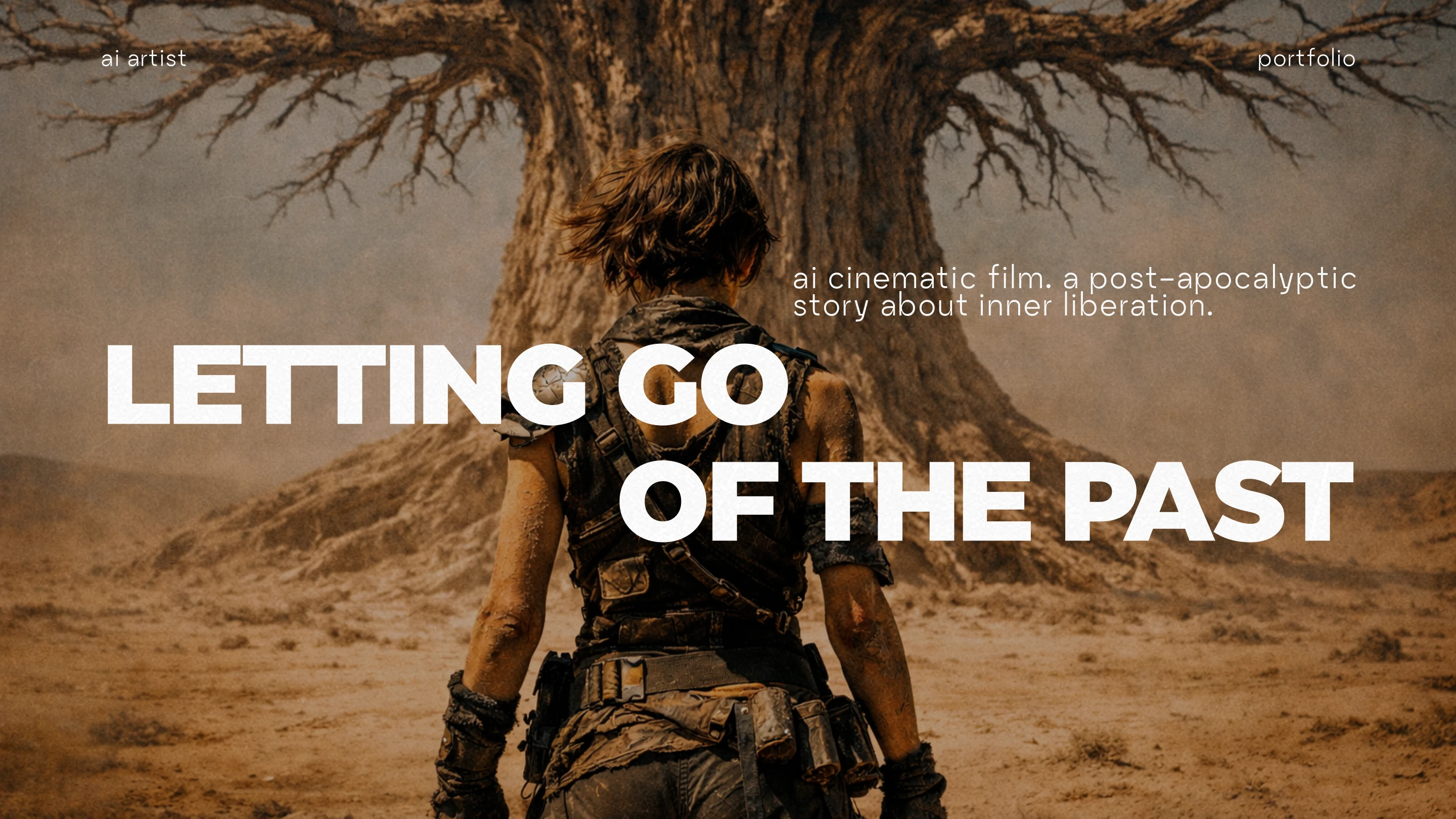 AI Cinematic Film | Letting Go of the Past — Изображение №1 — 3D, Анимация на Dprofile