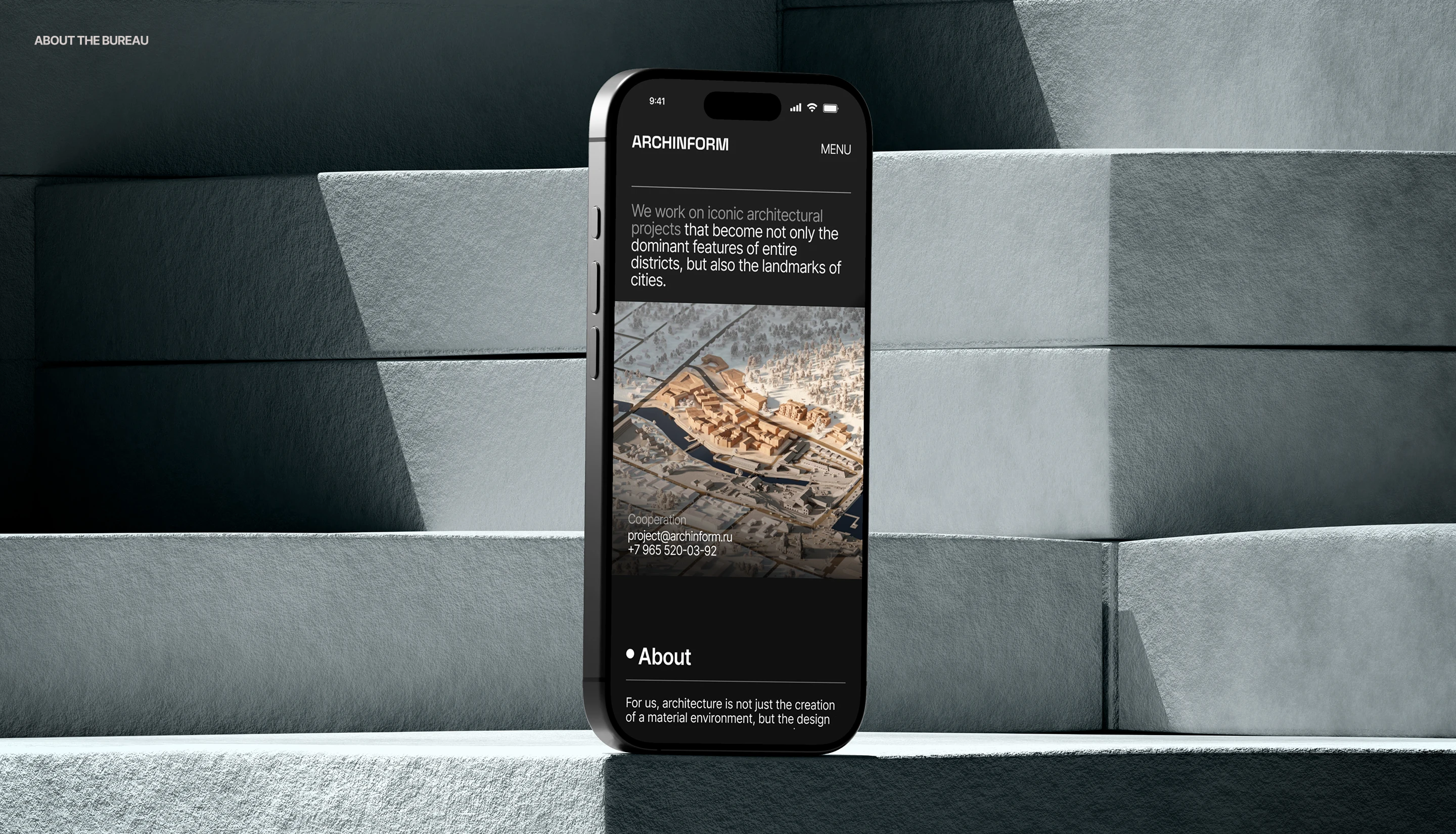 ARCHINFORM | CORPORATE WEBSITE — Изображение №11 — Интерфейсы, Архитектура на Dprofile