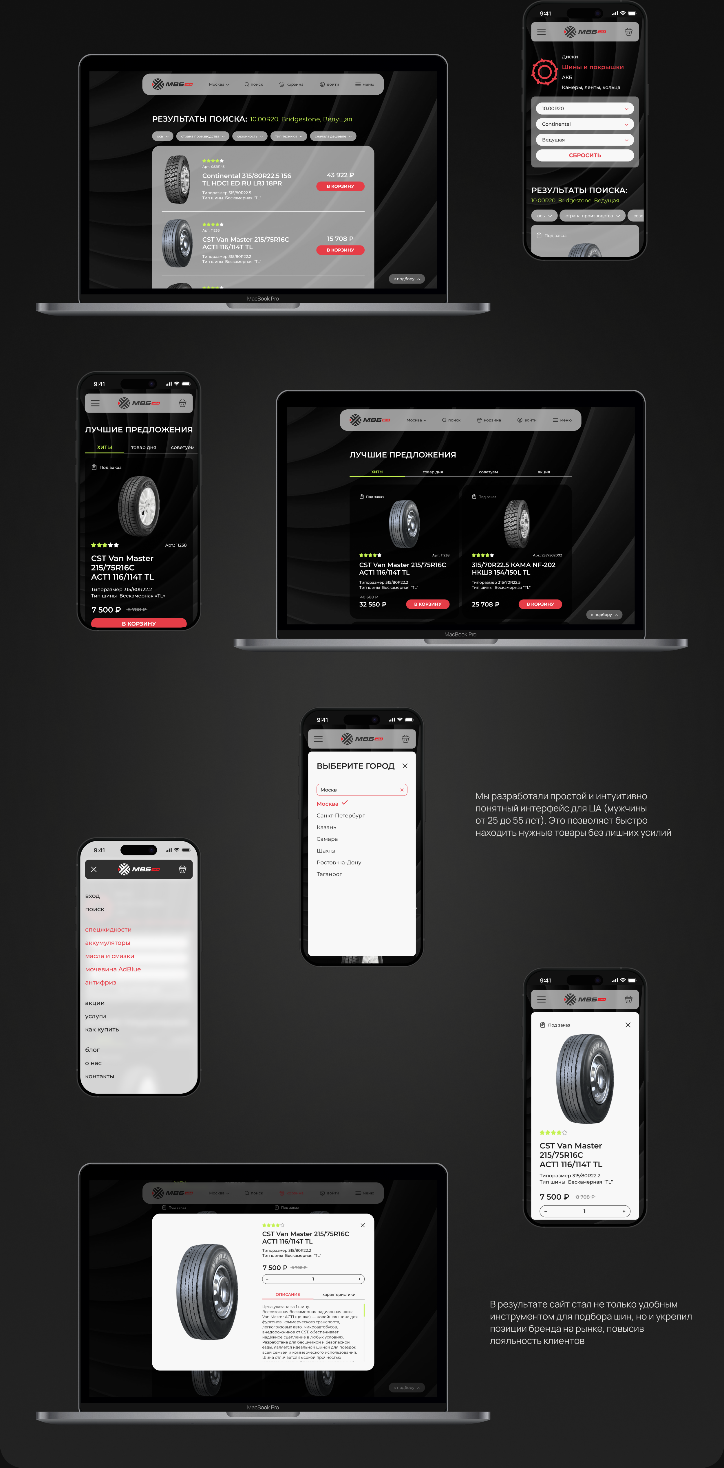 Редизайн интернет-магазина МВБ — Изображение №6 — Интерфейсы на Dprofile