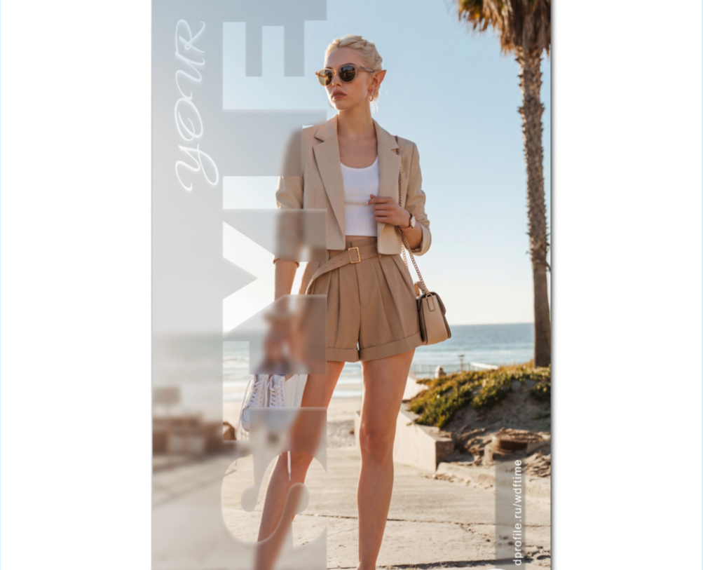 ИНФОГРАФИКА Карточка товара Костюмный комплект на Dprofile