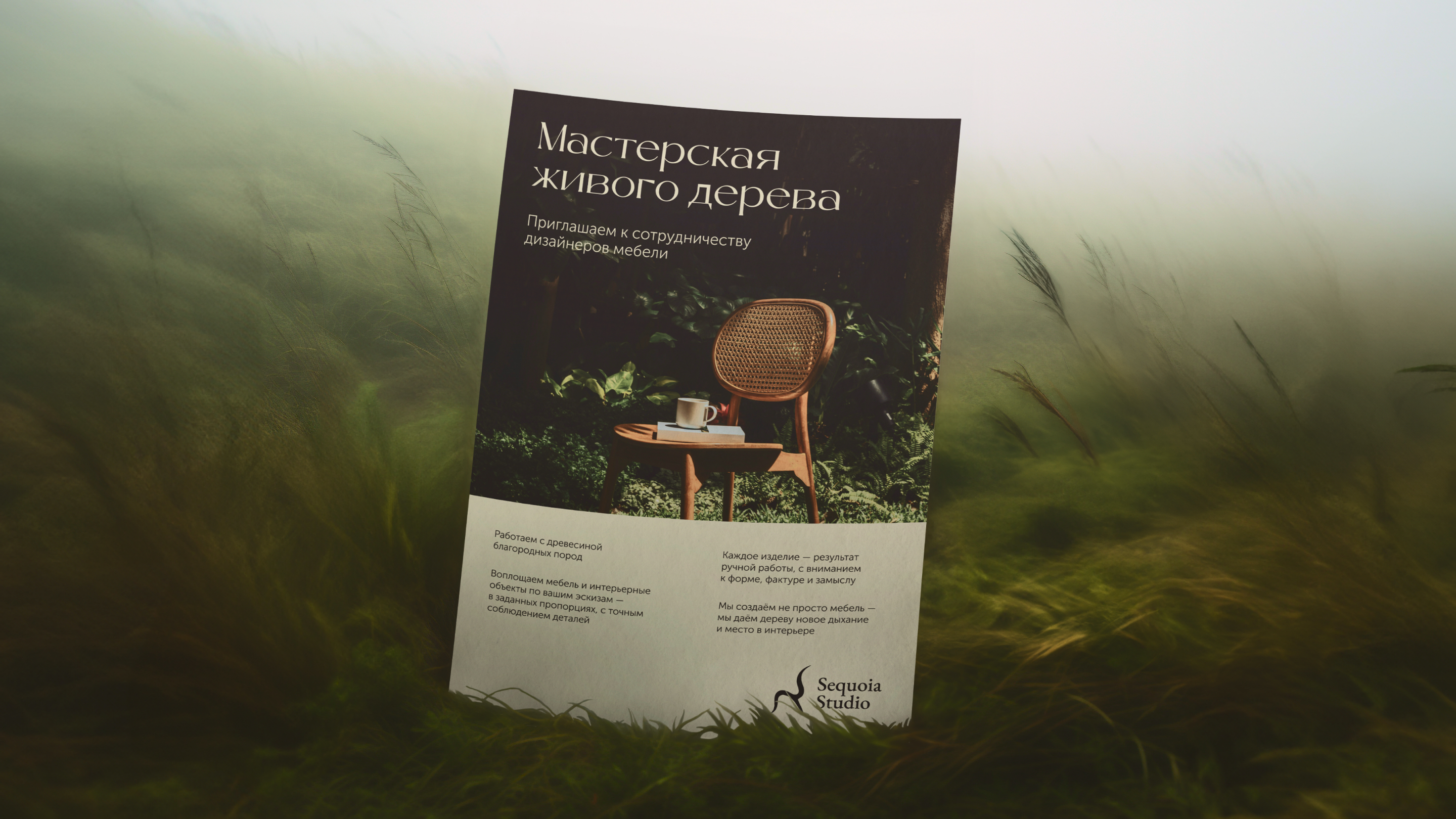 Брендинг для мебельной мастерской Sequoia Studio — Изображение №22 — Брендинг на Dprofile