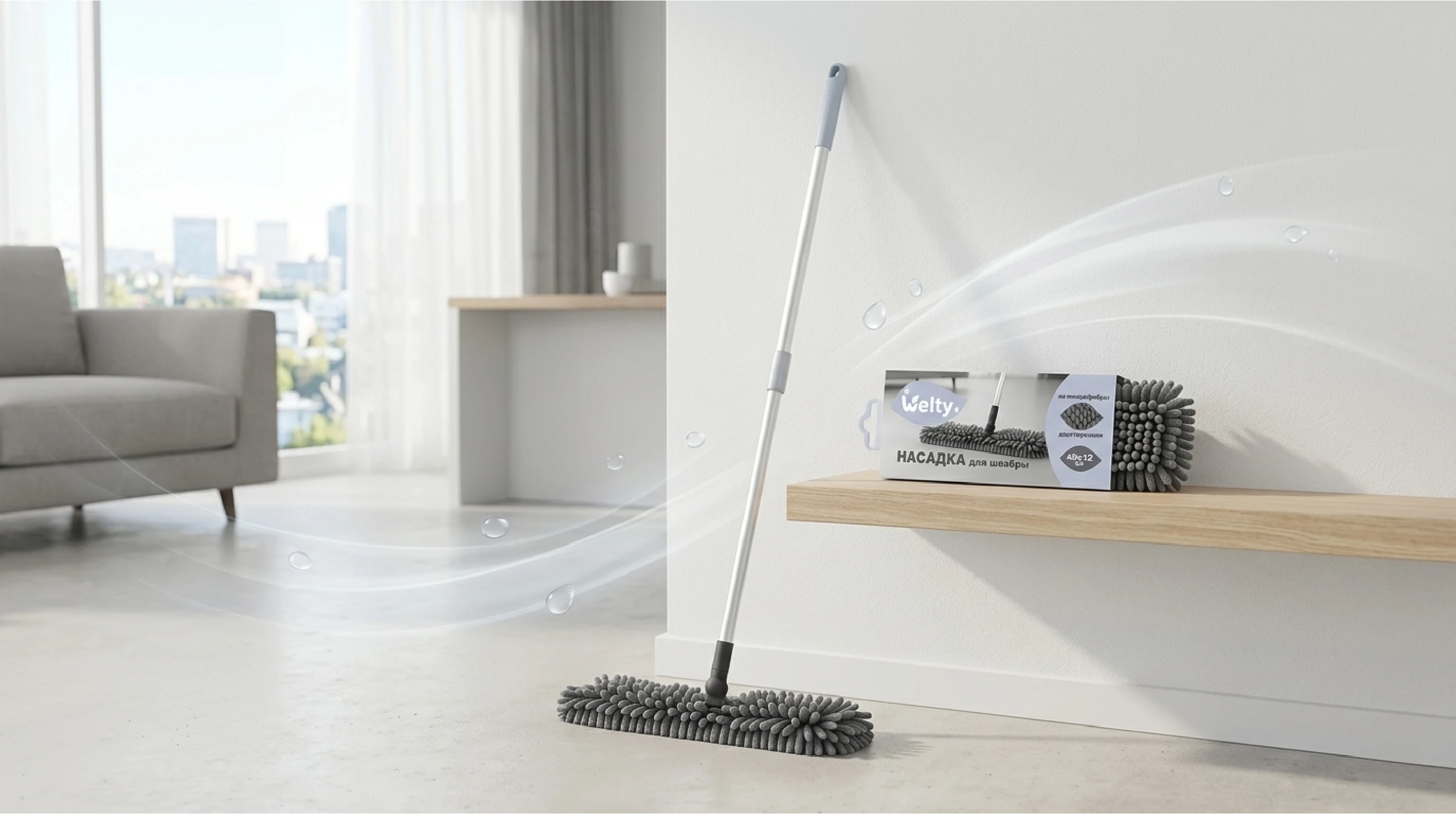 Дизайн логотипа и упаковки для насадки на швабру — Изображение №7 — Брендинг, Промдизайн на Dprofile