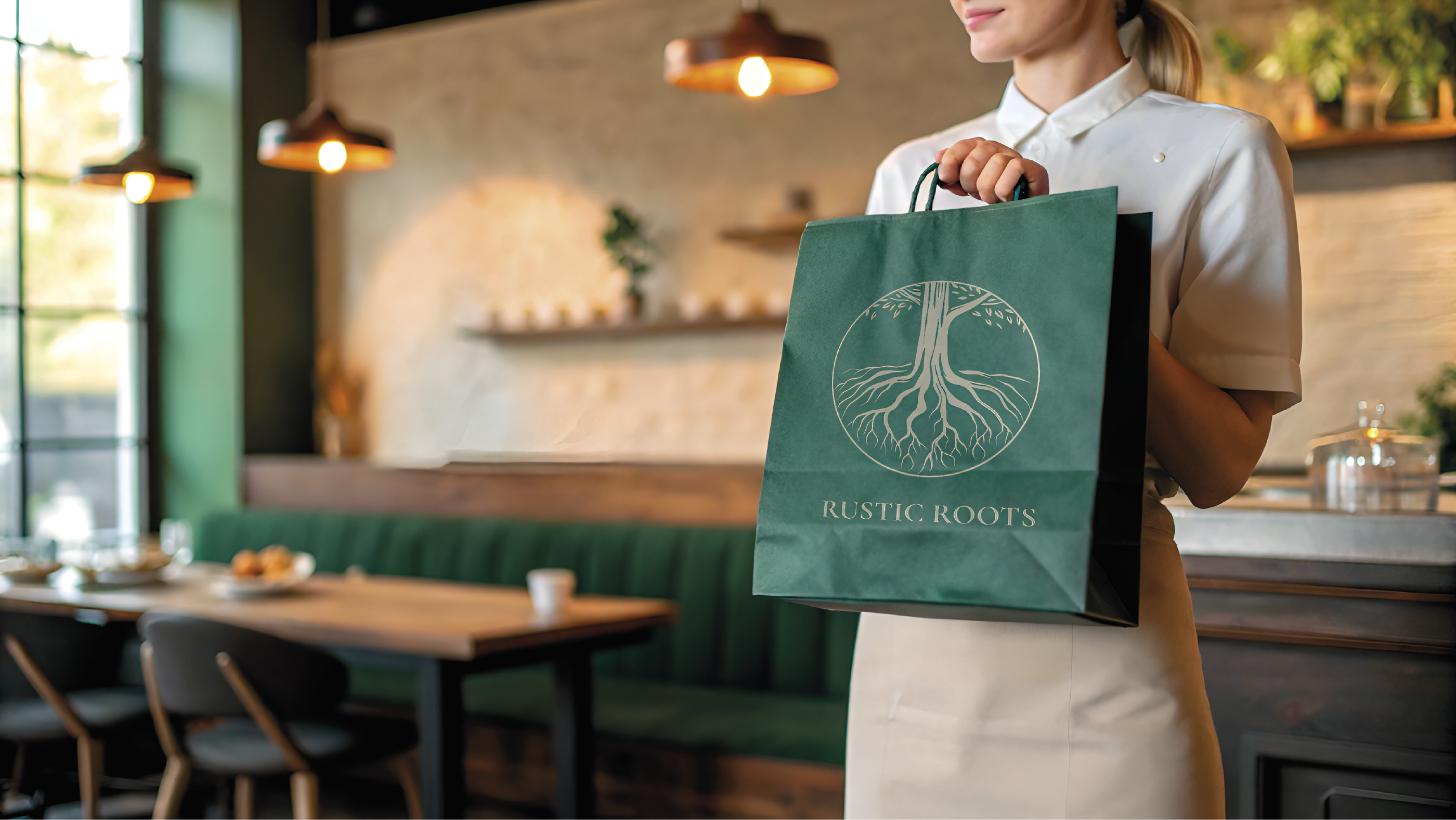 Rustic Roots – Айдентика для ресторана домашней кухни — Изображение №12 — Брендинг на Dprofile