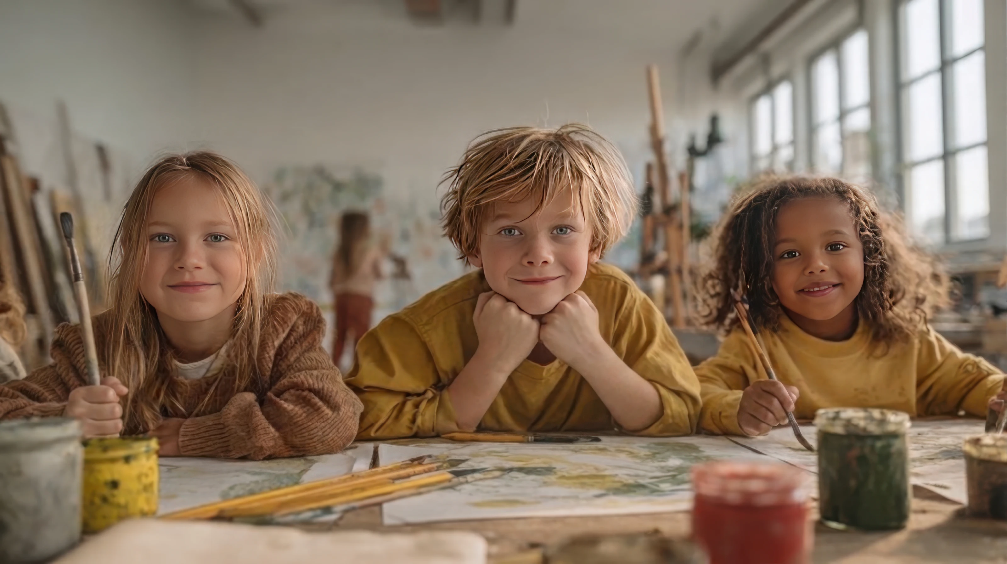 Дизайн социальных сетей, фирменный стиль школы рисования — Изображение №1 — Брендинг, Маркетинг на Dprofile